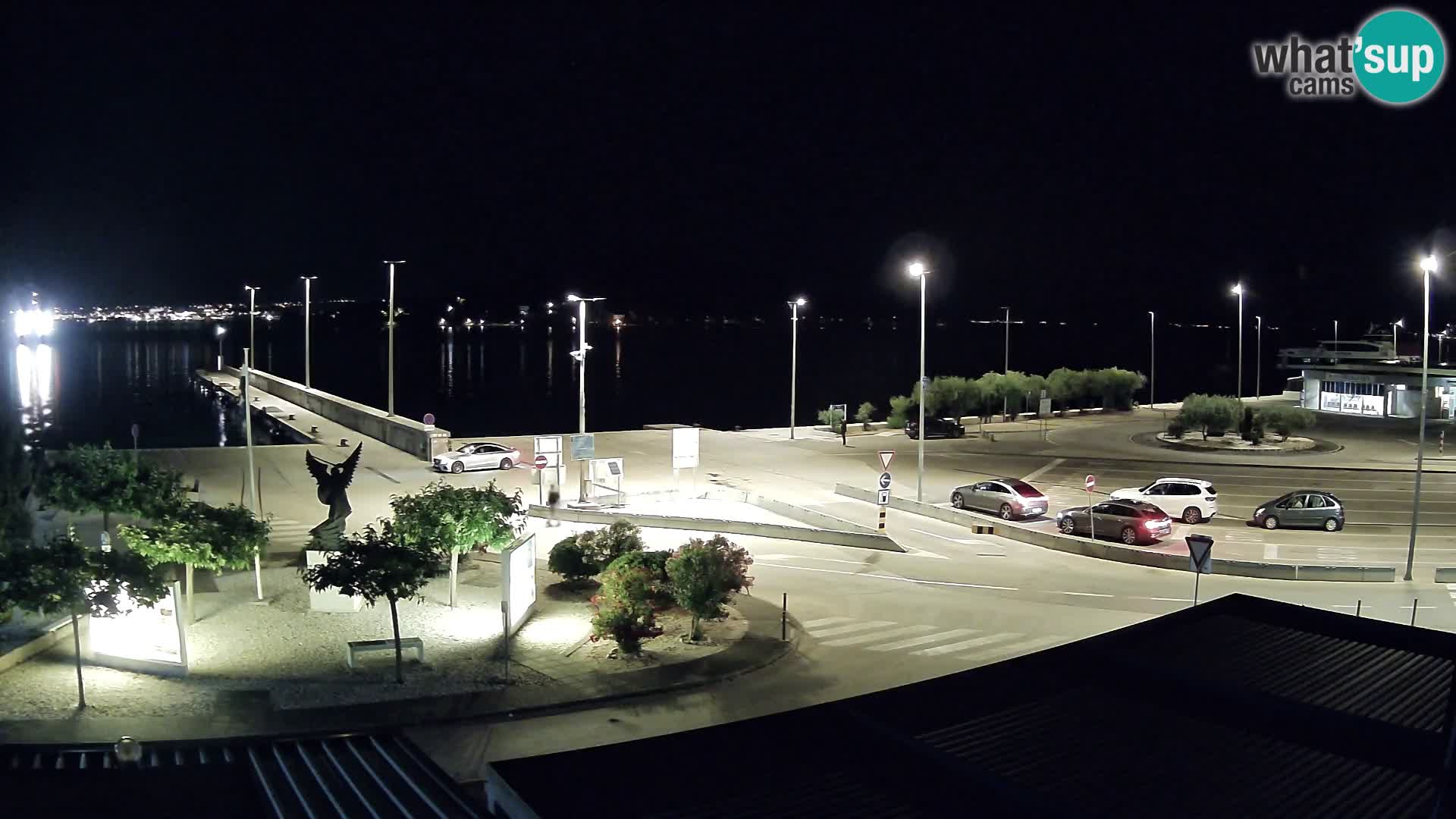 Spletna kamera Ugljan – trajekt Preko – Zadar
