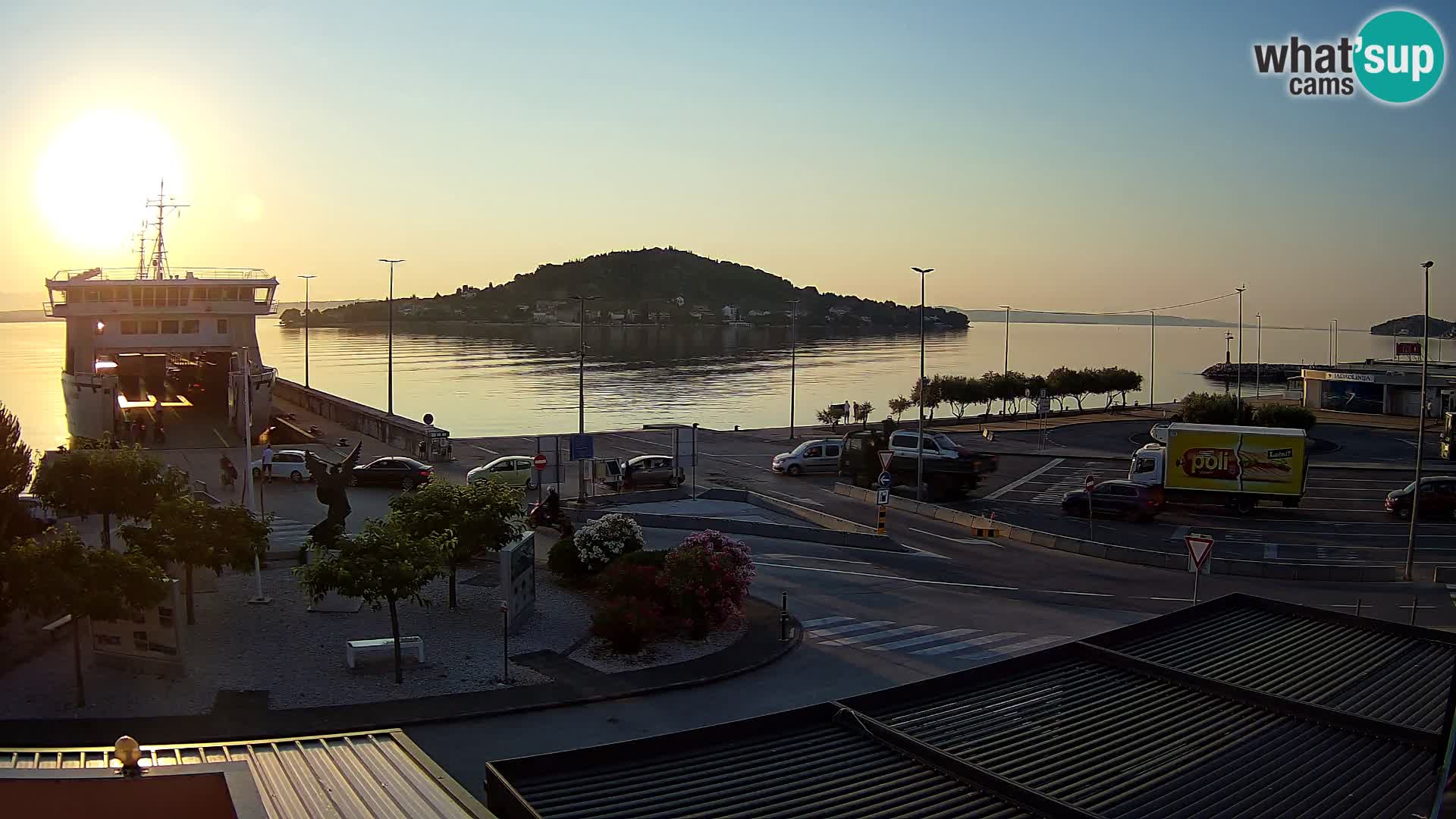 Cámara web UGLJAN – Transportar de Preko a Zadar