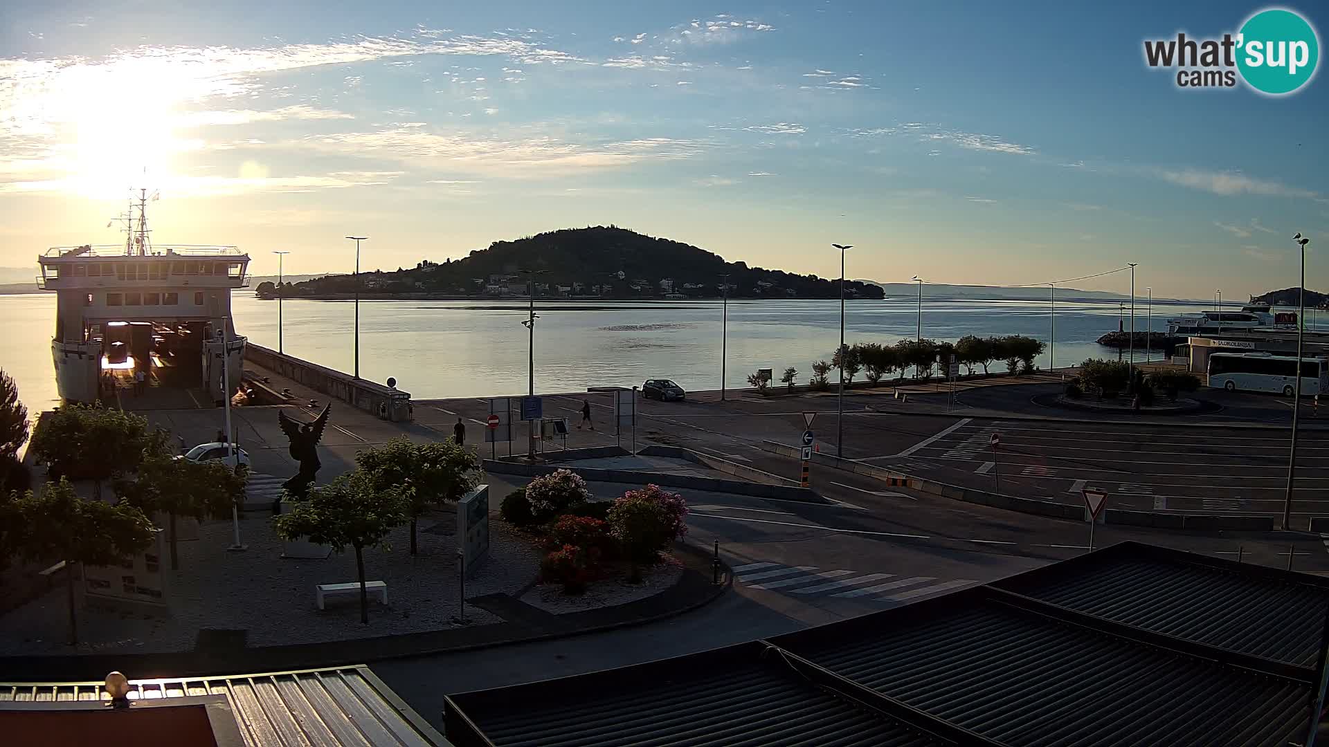 Webcam Ugljan – Preko Ferry to Zadar