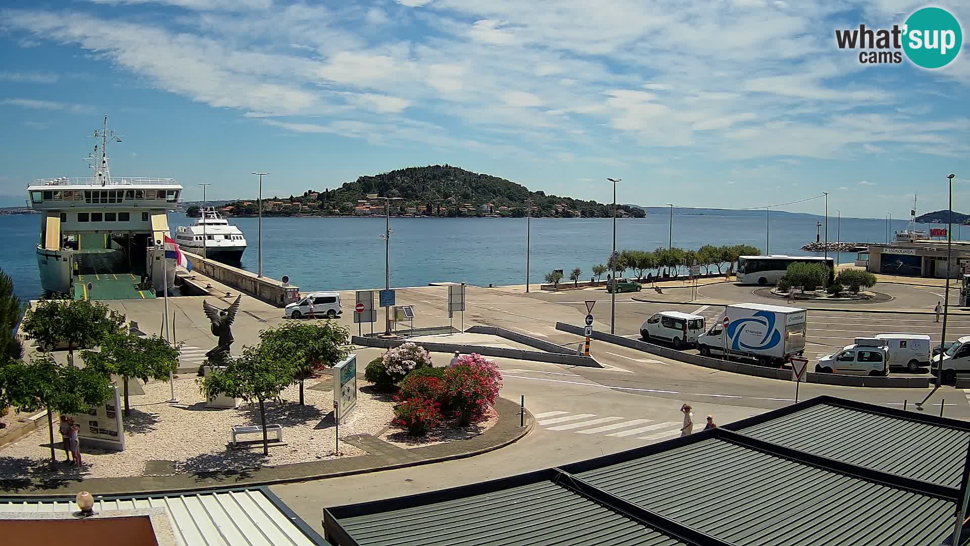 UGLJAN Webcam – Preko-Fähre nach Zadar
