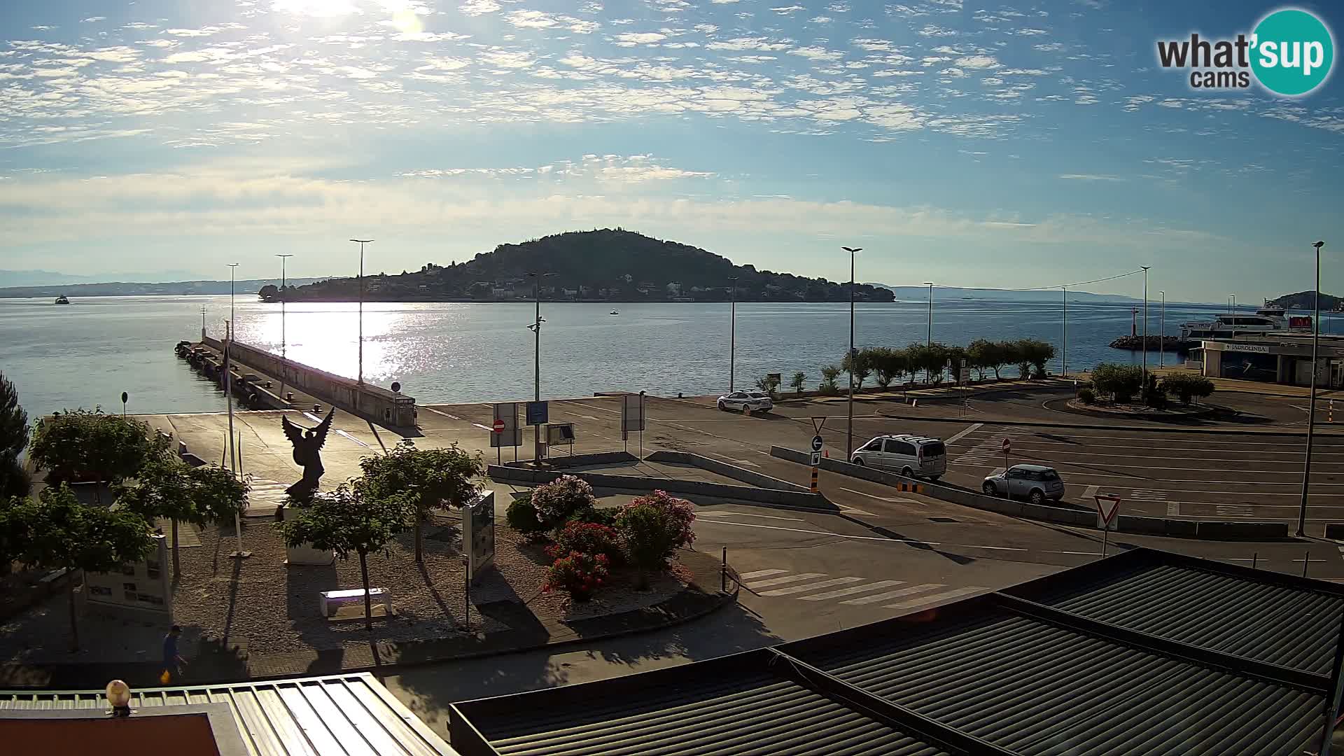 Webcam Ugliano – terminal traghetto da Preko a Zara