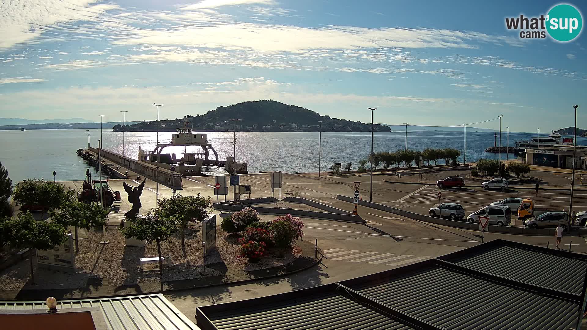 Webcam Ugljan – Preko Ferry to Zadar