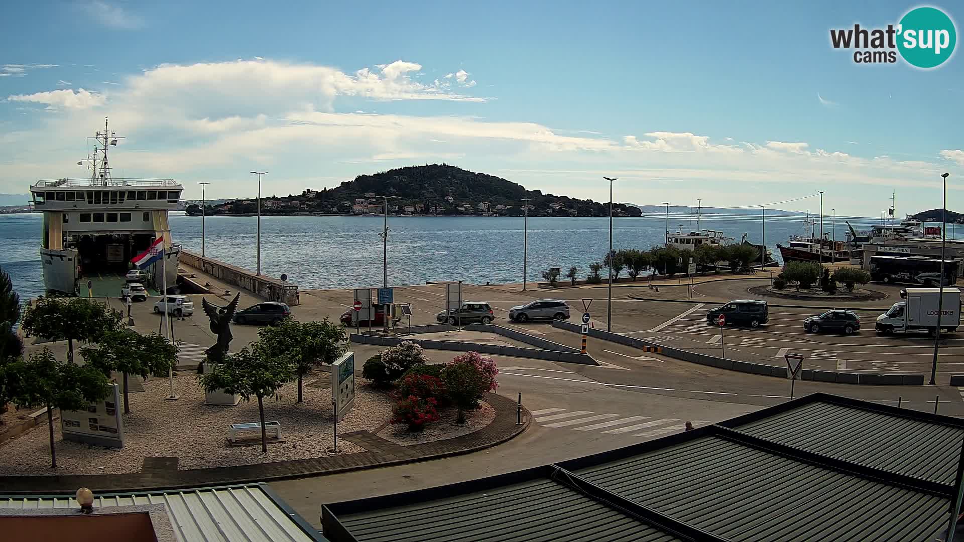 UGLJAN Webcam – Preko-Fähre nach Zadar