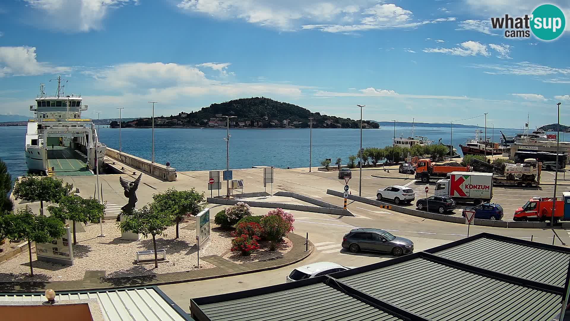 Web cam UGLJAN – Ferry de Preko à Zadar