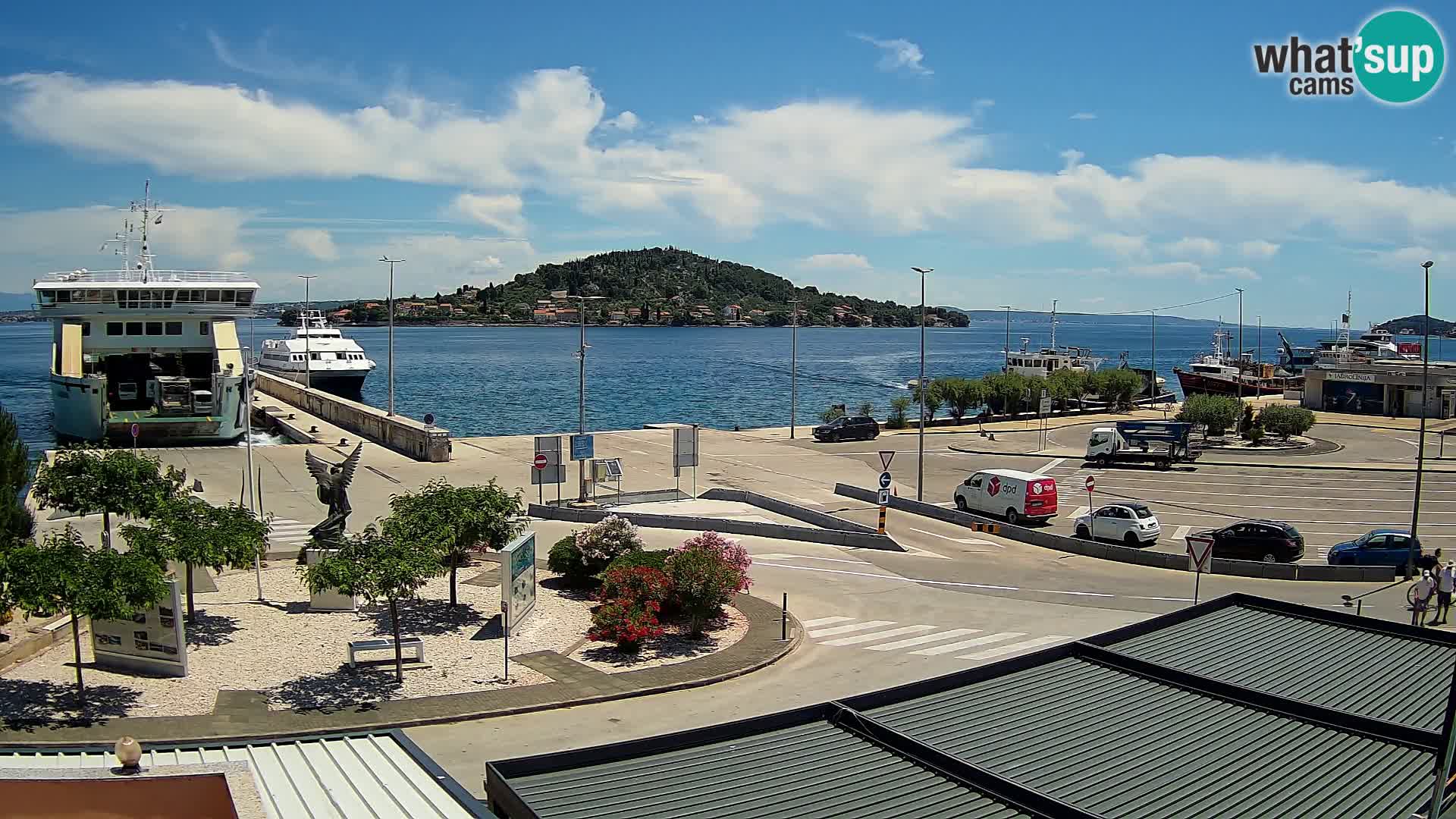 Cámara web UGLJAN – Transportar de Preko a Zadar