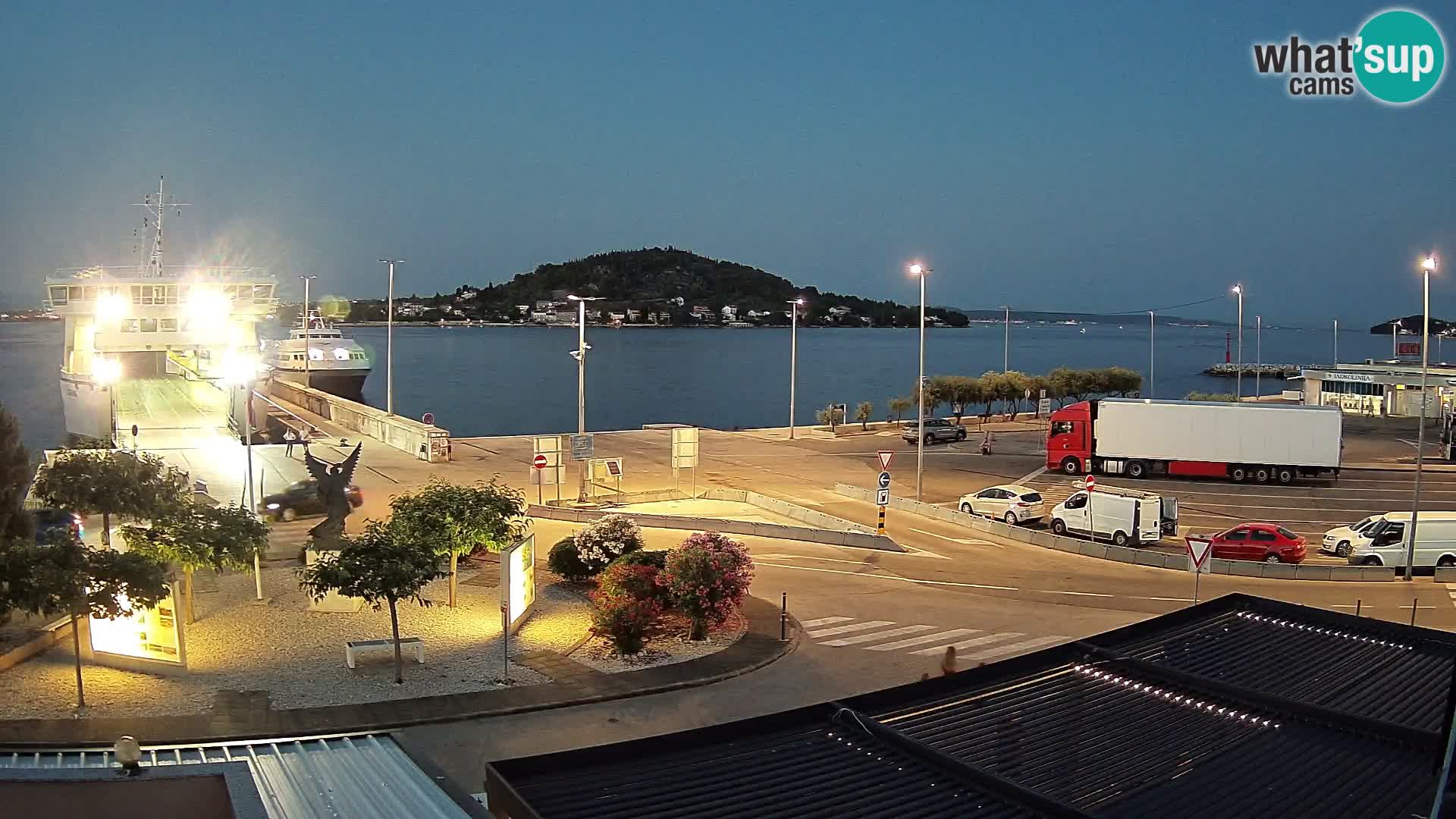 UGLJAN Webcam – Preko-Fähre nach Zadar