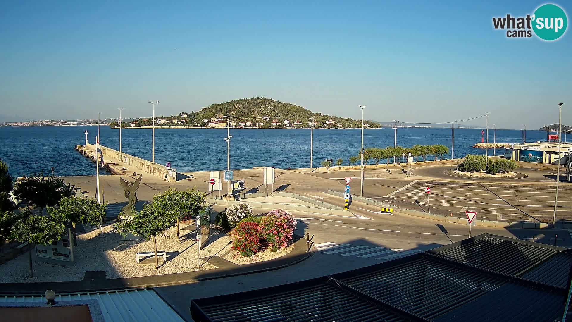 Webcam Ugljan – Preko Ferry to Zadar