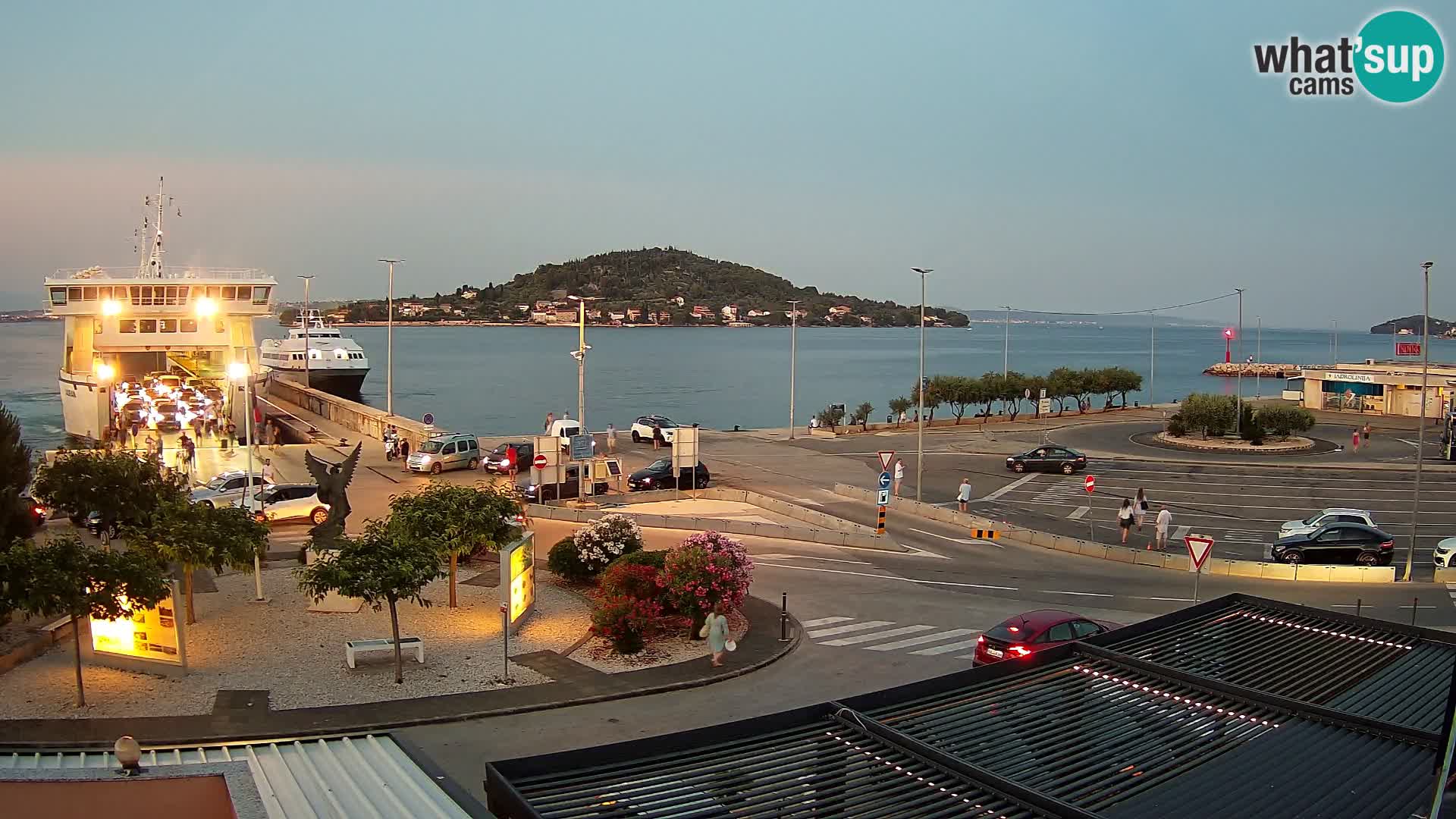 Cámara web UGLJAN – Transportar de Preko a Zadar