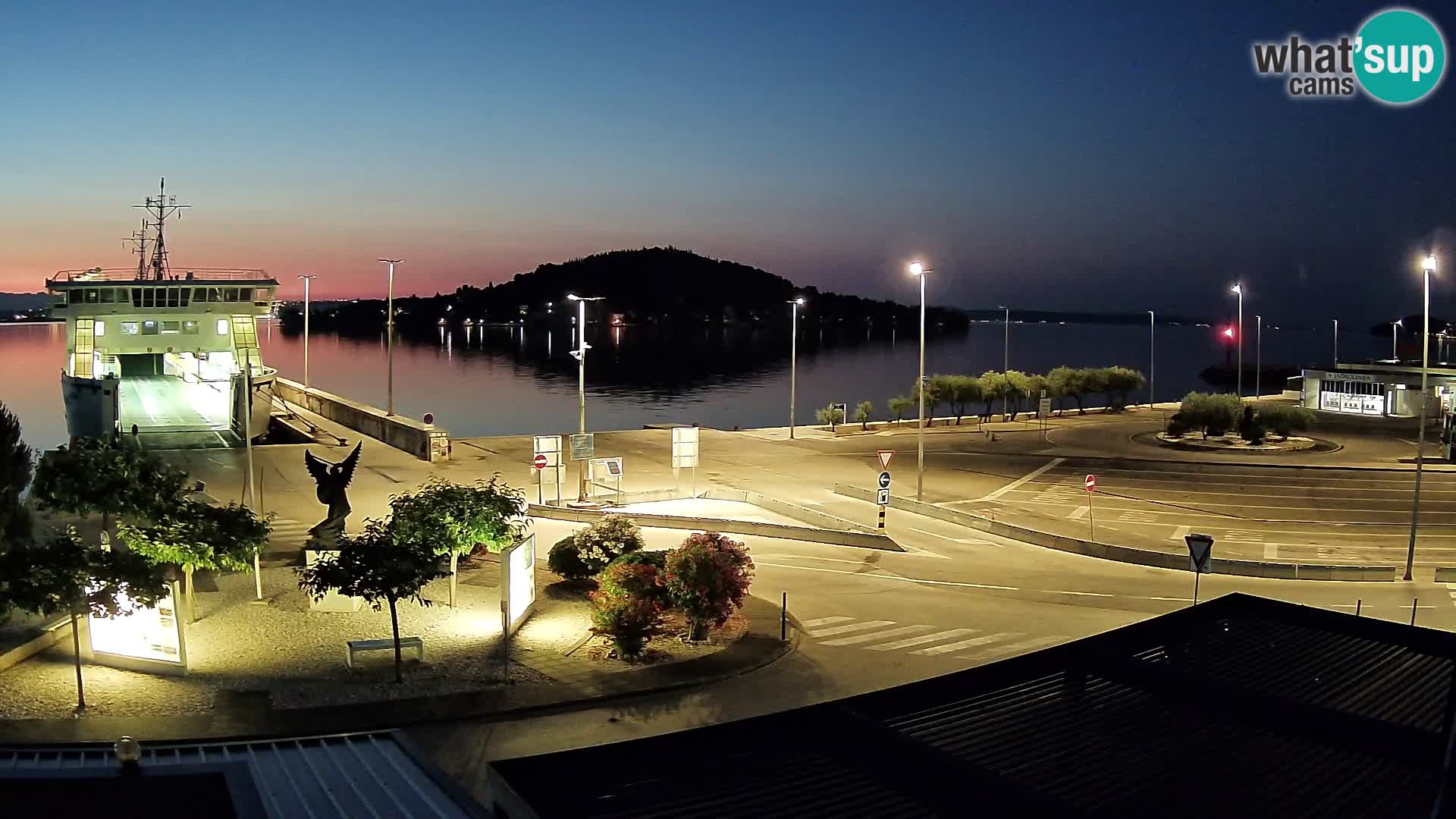 Webcam Ugljan – Preko Ferry to Zadar