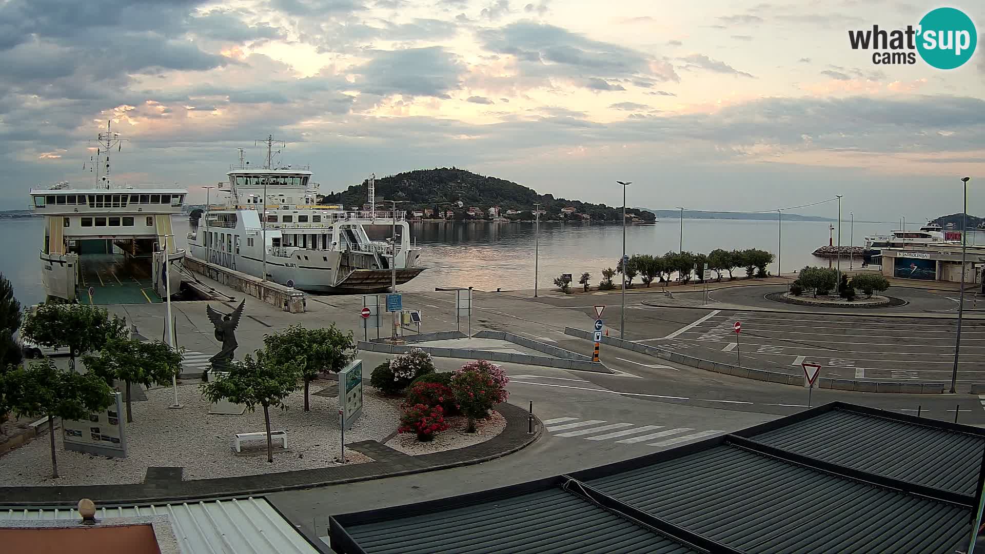 UGLJAN Webcam – Preko-Fähre nach Zadar