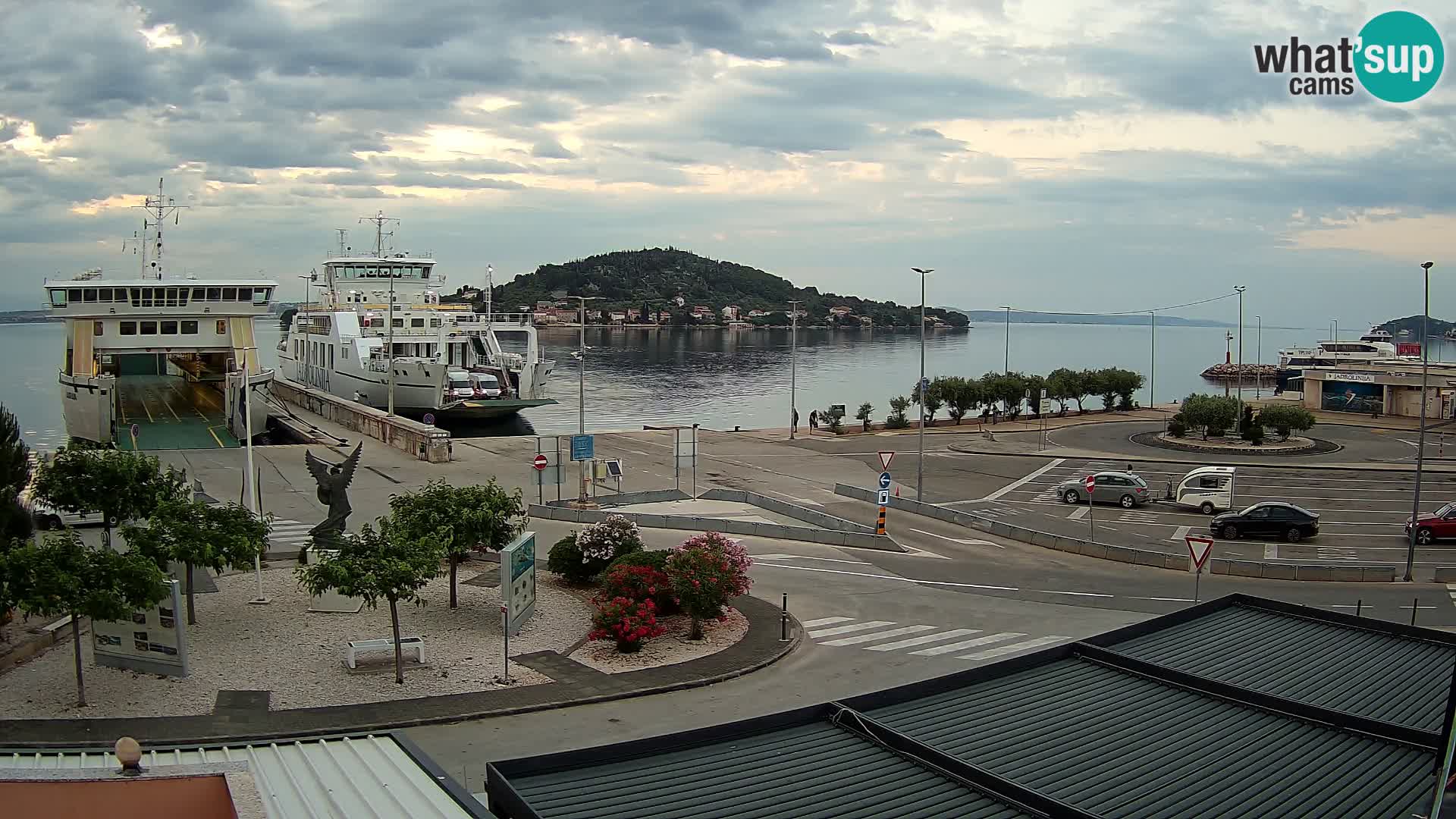 Webcam Ugljan – Preko Ferry to Zadar