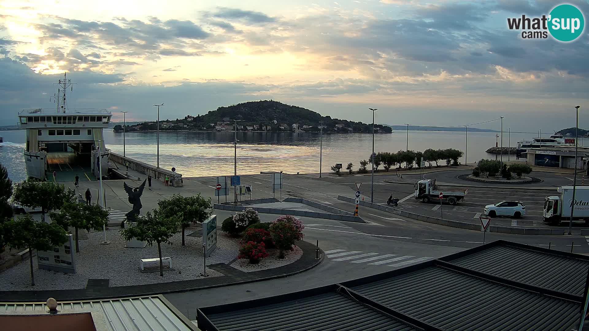 UGLJAN Webcam – Preko-Fähre nach Zadar