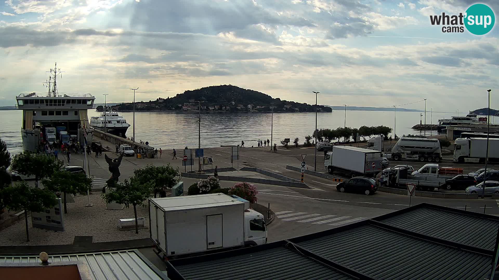 Webcam Ugljan – Preko Ferry to Zadar