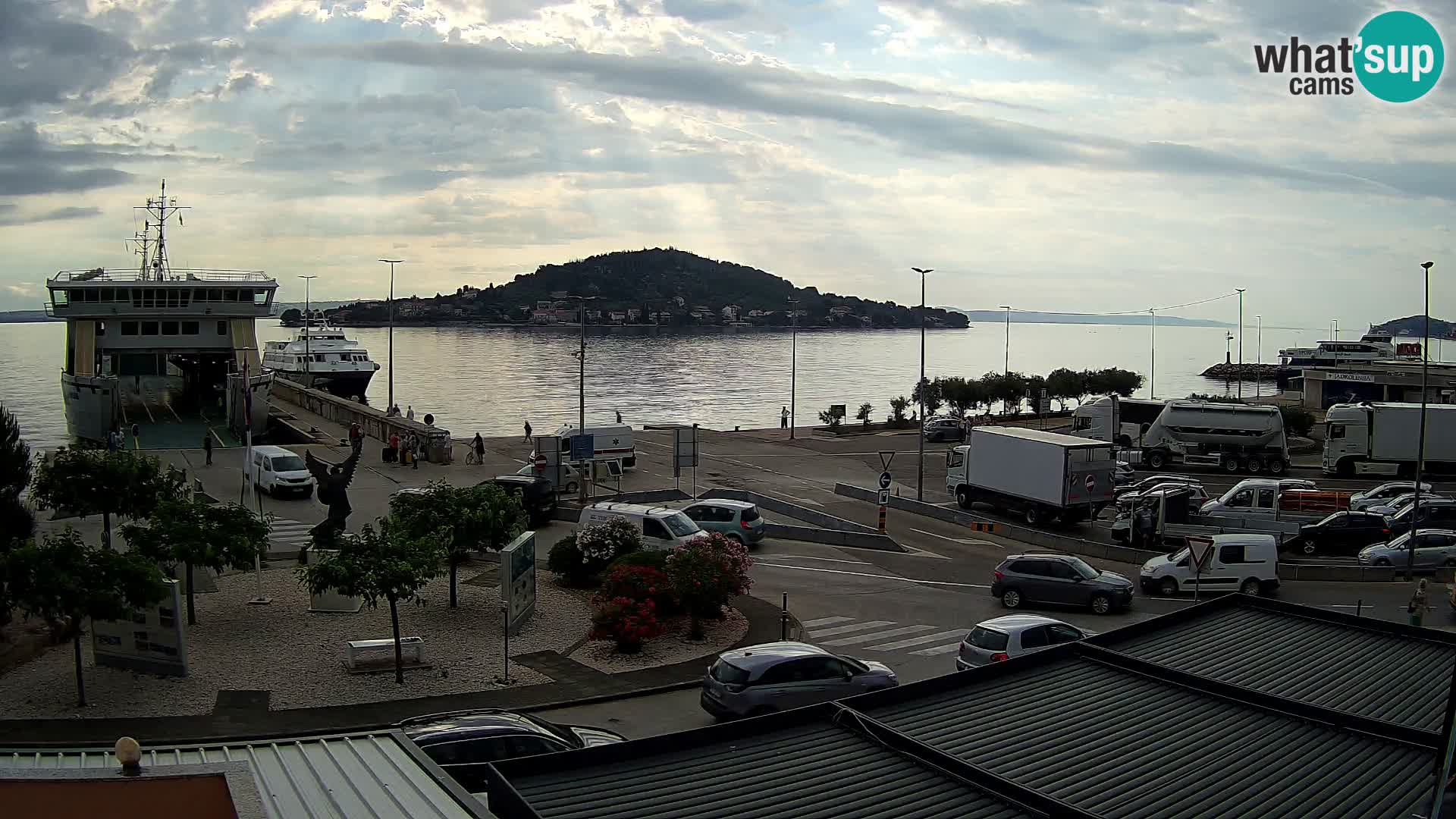 Web cam UGLJAN – Ferry de Preko à Zadar