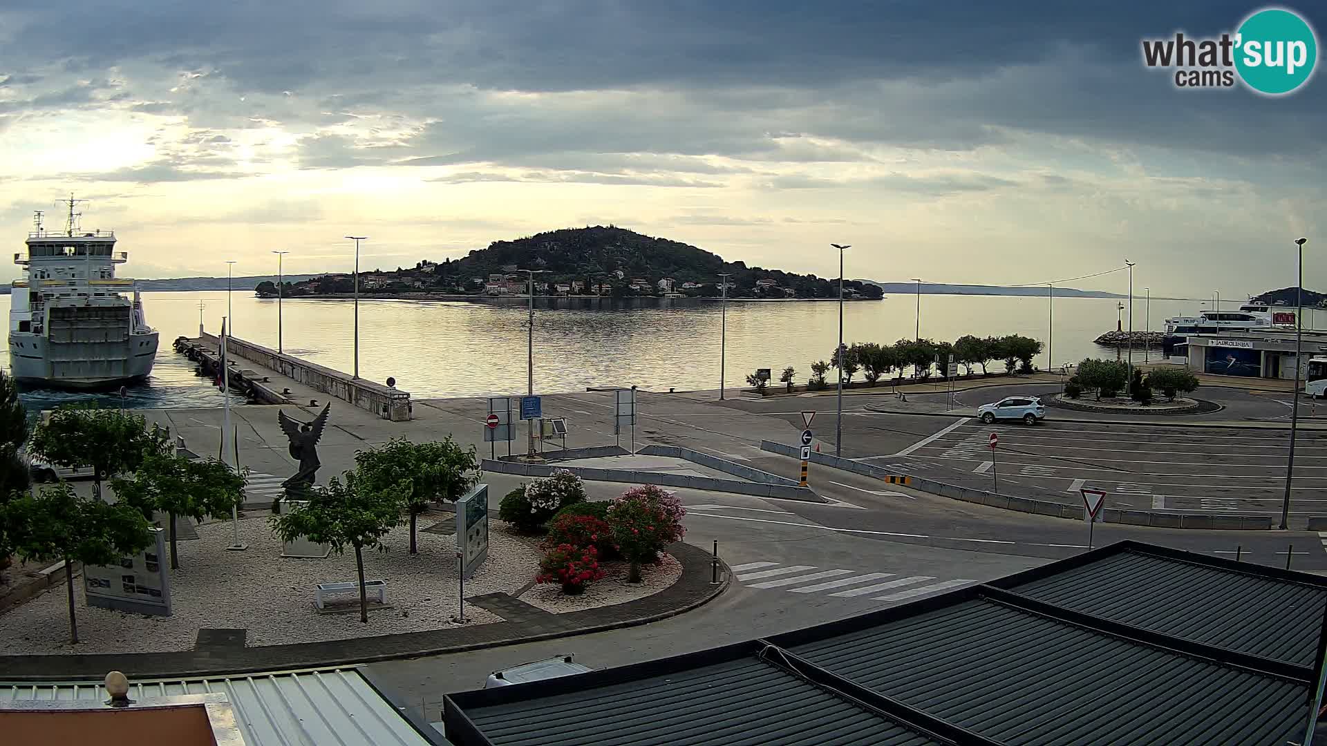 Cámara web UGLJAN – Transportar de Preko a Zadar