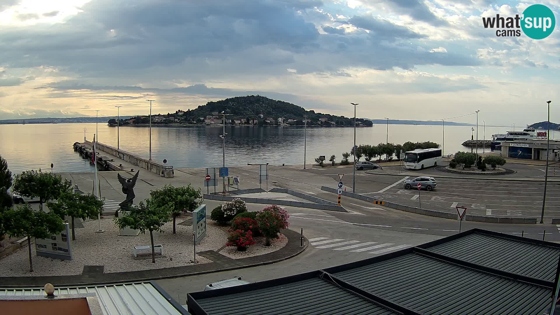 Webcam Ugljan – Preko Ferry to Zadar
