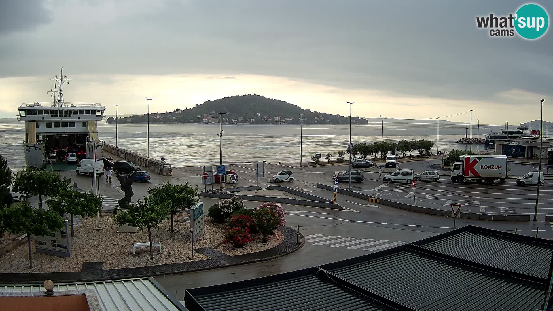 UGLJAN Webcam – Preko-Fähre nach Zadar
