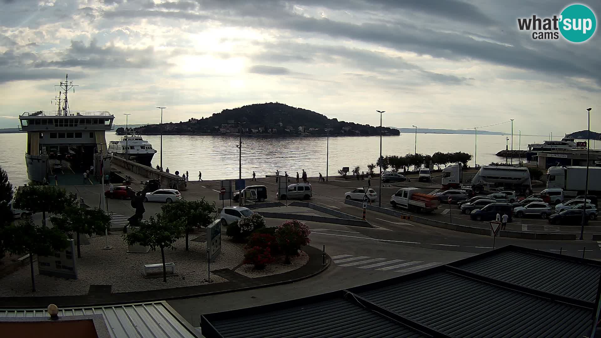 UGLJAN Webcam – Preko-Fähre nach Zadar