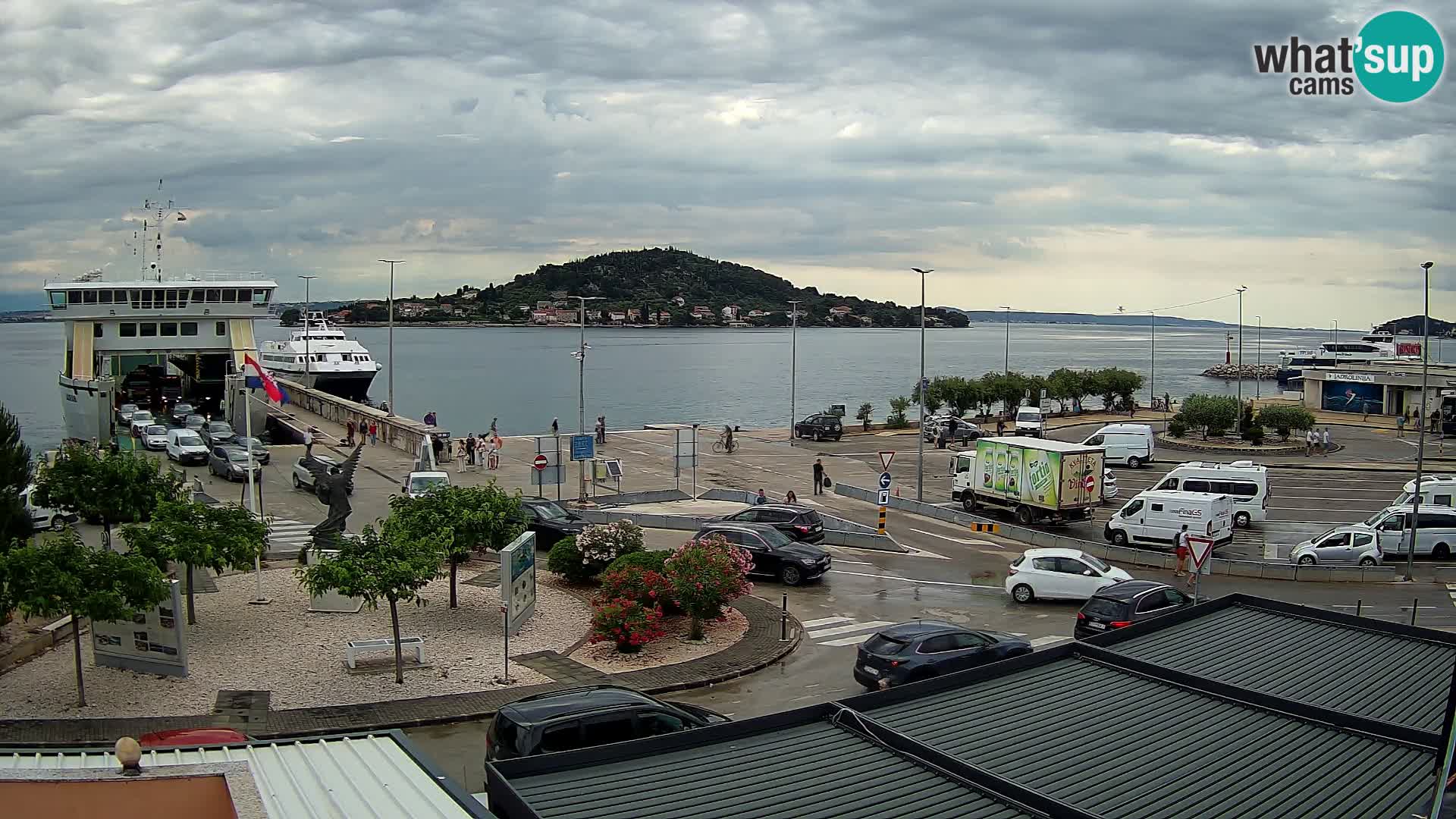 Web cam UGLJAN – Ferry de Preko à Zadar