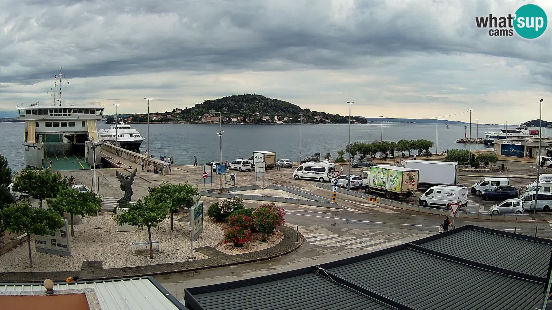 Cámara web UGLJAN – Transportar de Preko a Zadar