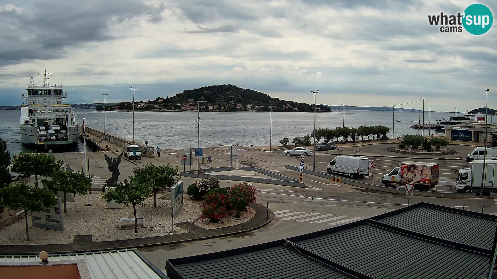 Cámara web UGLJAN – Transportar de Preko a Zadar