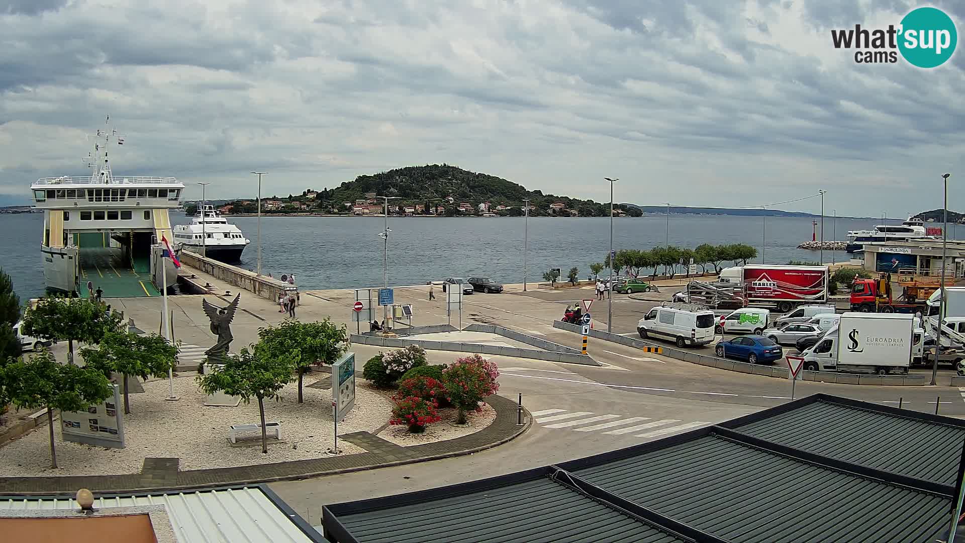 Cámara web UGLJAN – Transportar de Preko a Zadar