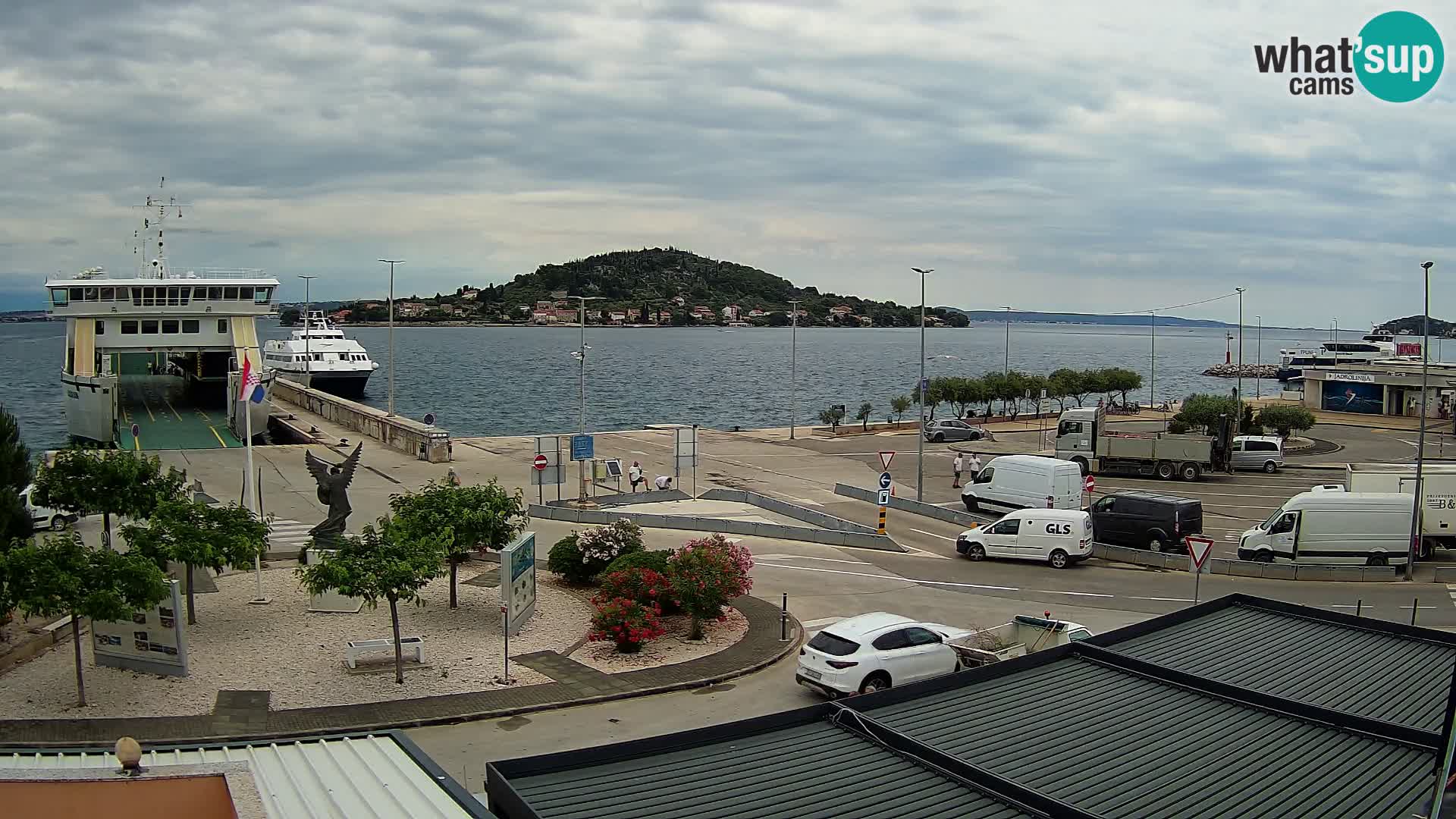 UGLJAN Webcam – Preko-Fähre nach Zadar