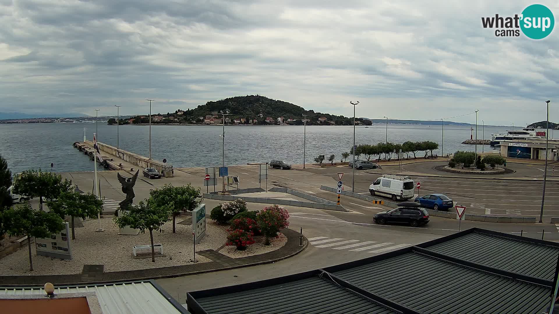 Webcam Ugljan – Preko Ferry to Zadar