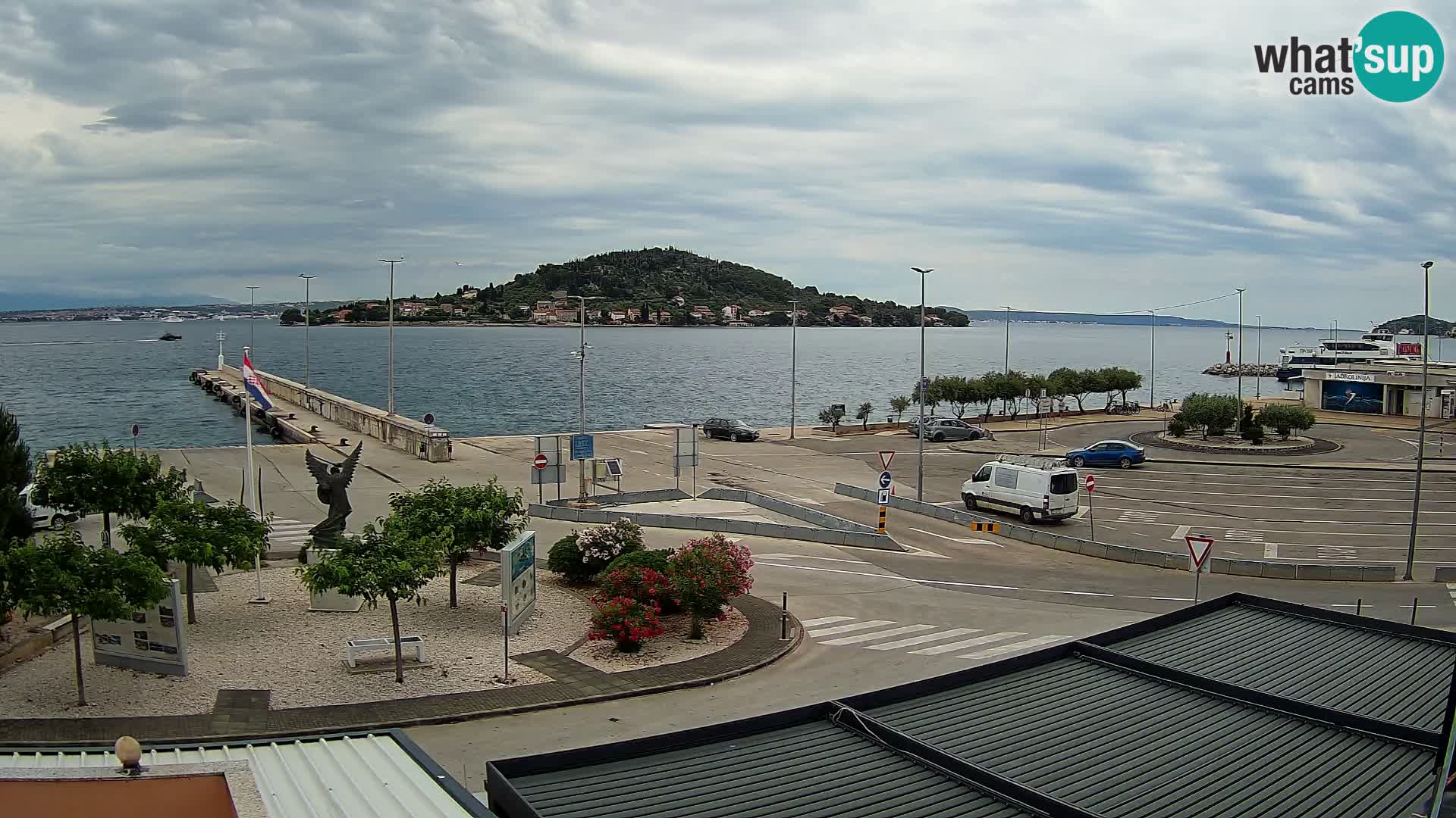 UGLJAN Webcam – Preko-Fähre nach Zadar