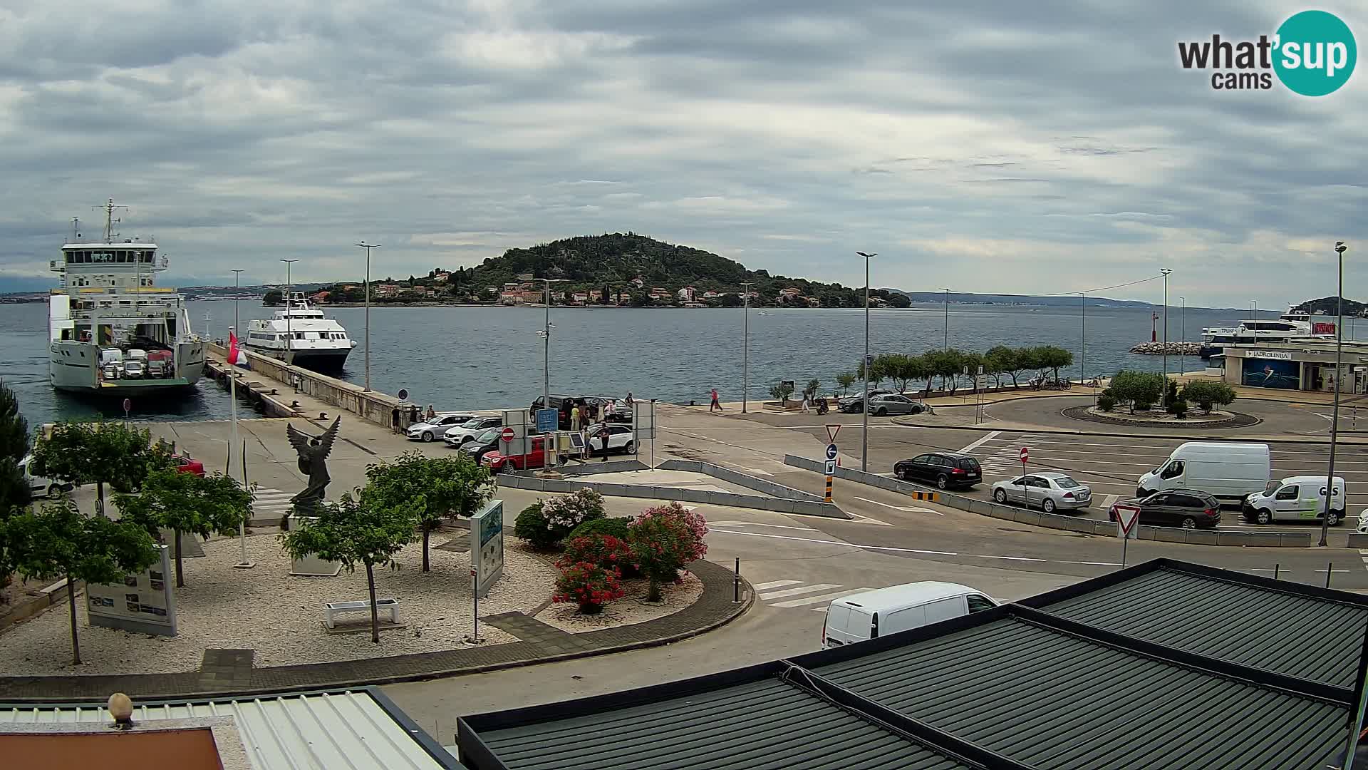 Cámara web UGLJAN – Transportar de Preko a Zadar