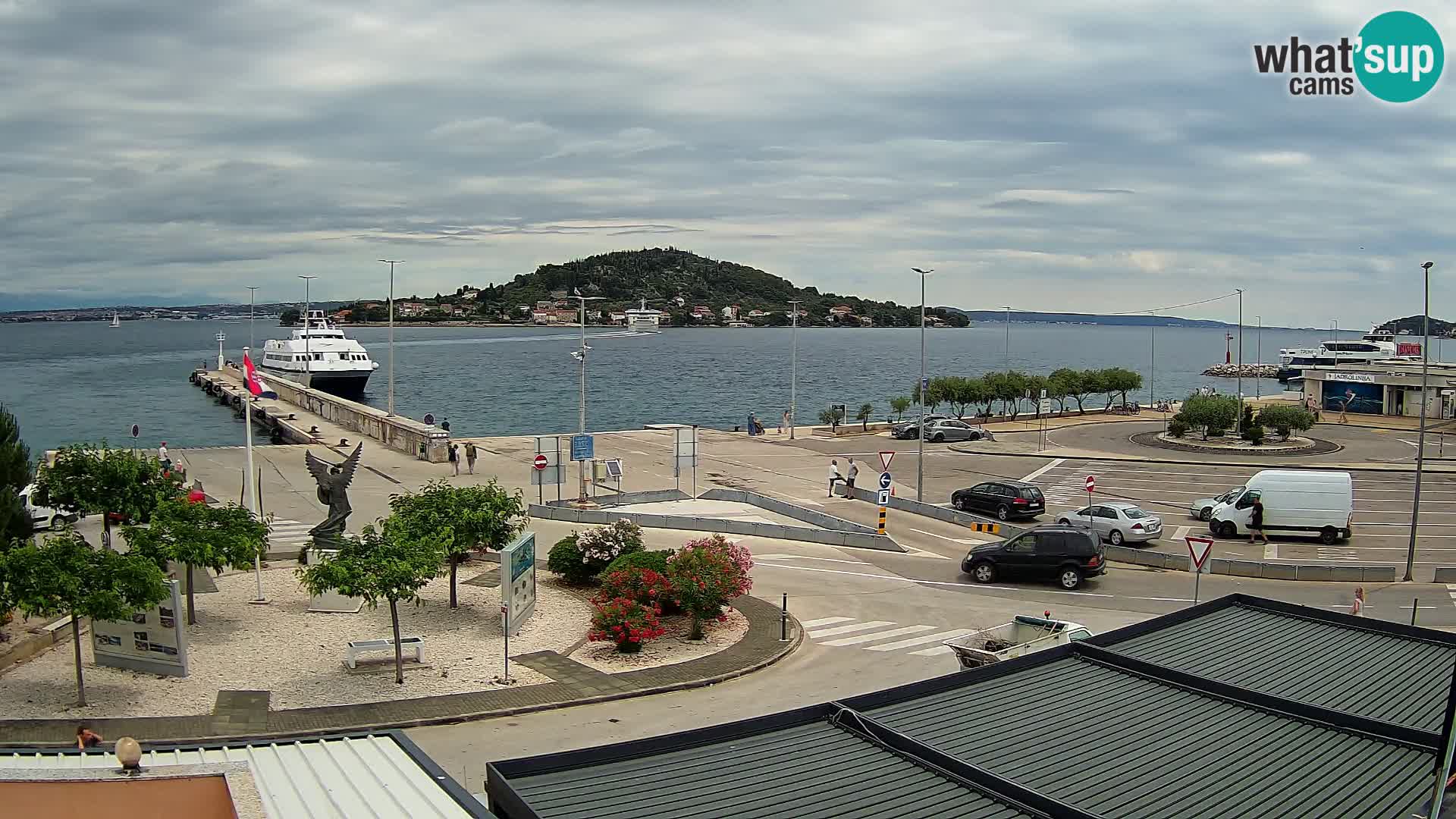 Web cam UGLJAN – Ferry de Preko à Zadar