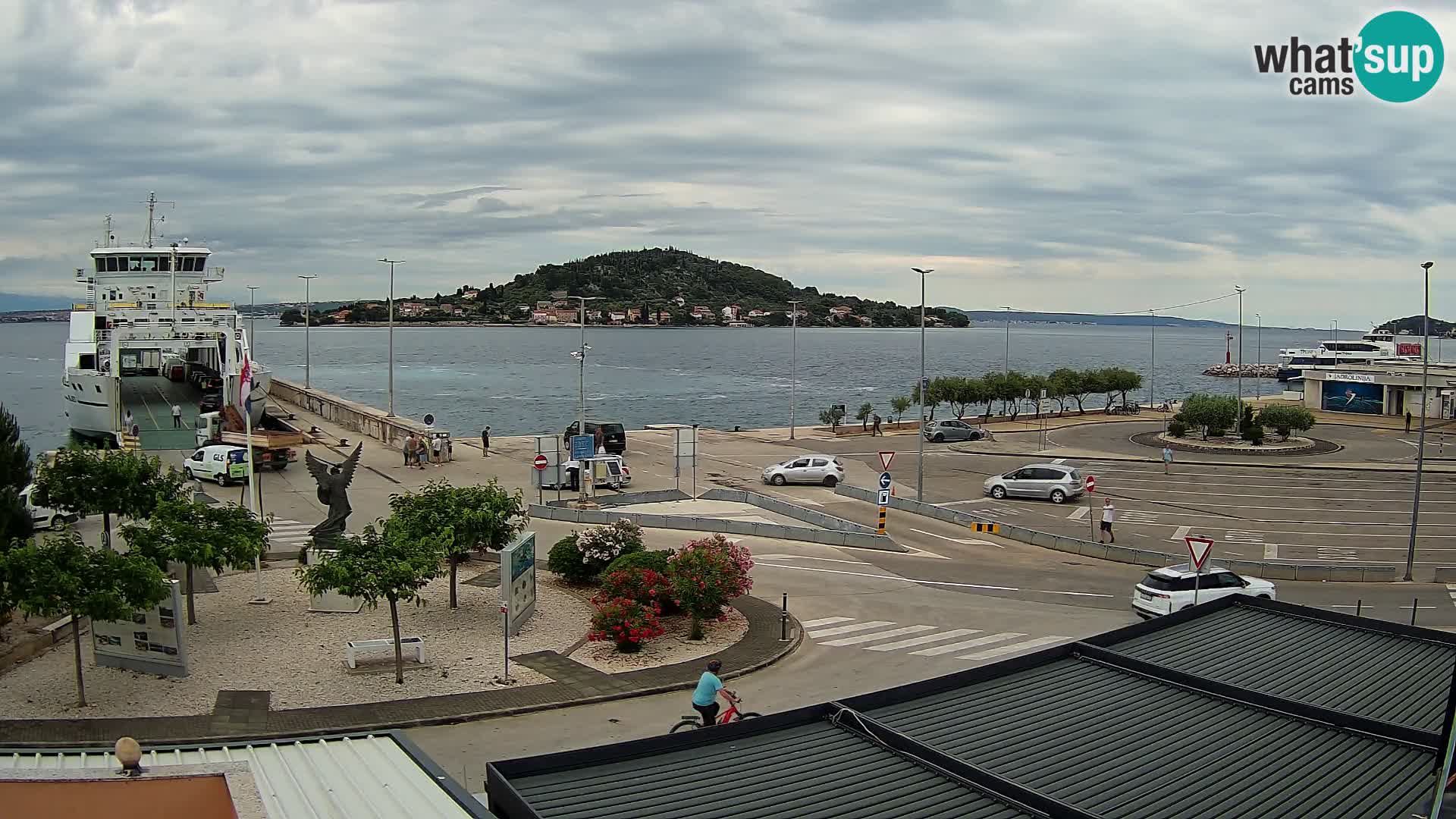 Webcam Ugljan – Preko Ferry to Zadar