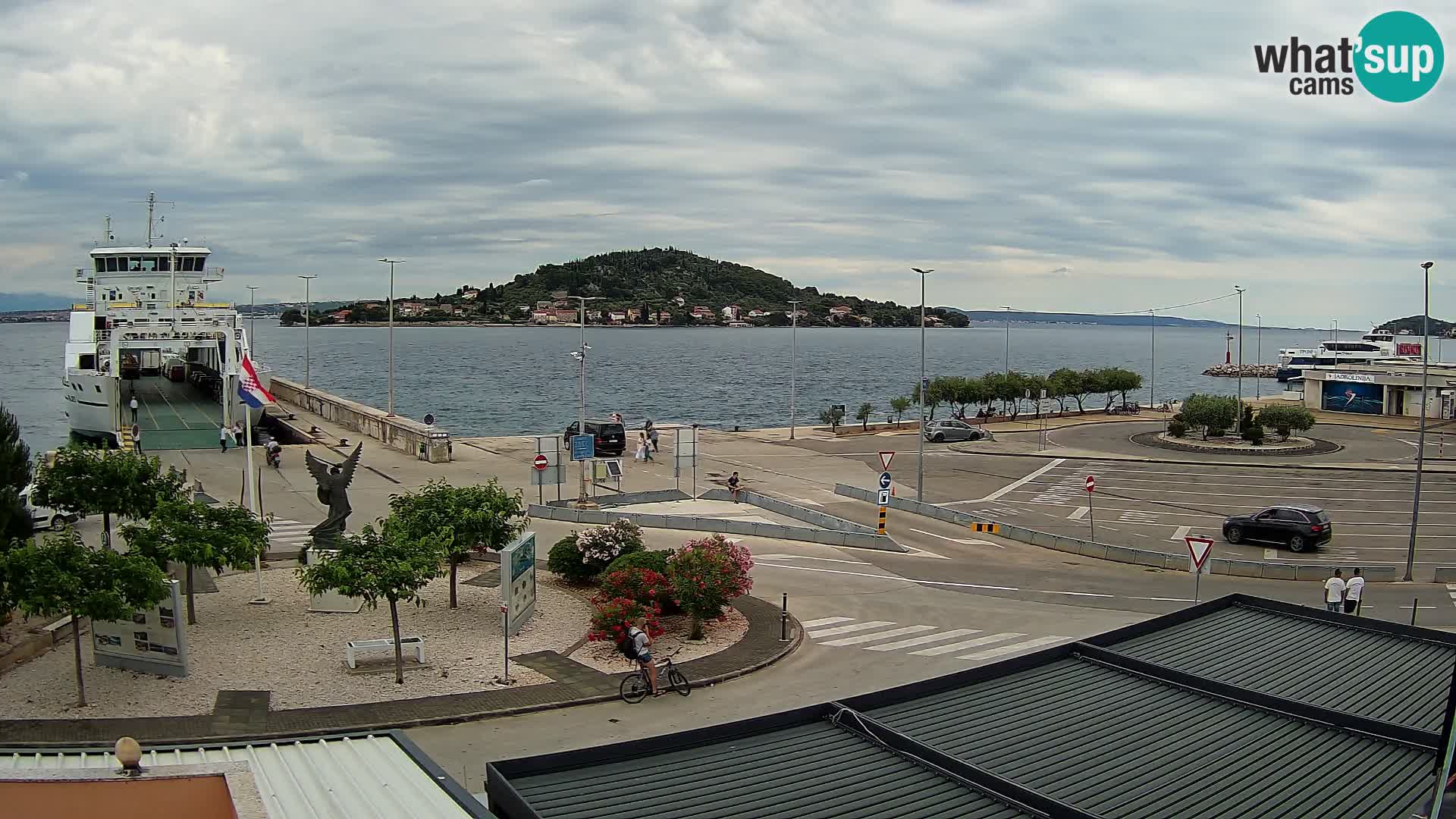 Web cam UGLJAN – Ferry de Preko à Zadar