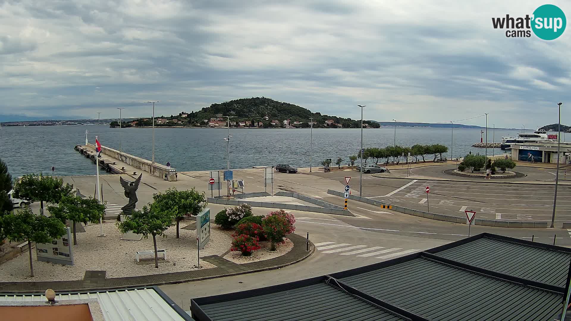 Webcam Ugljan – Preko Ferry to Zadar