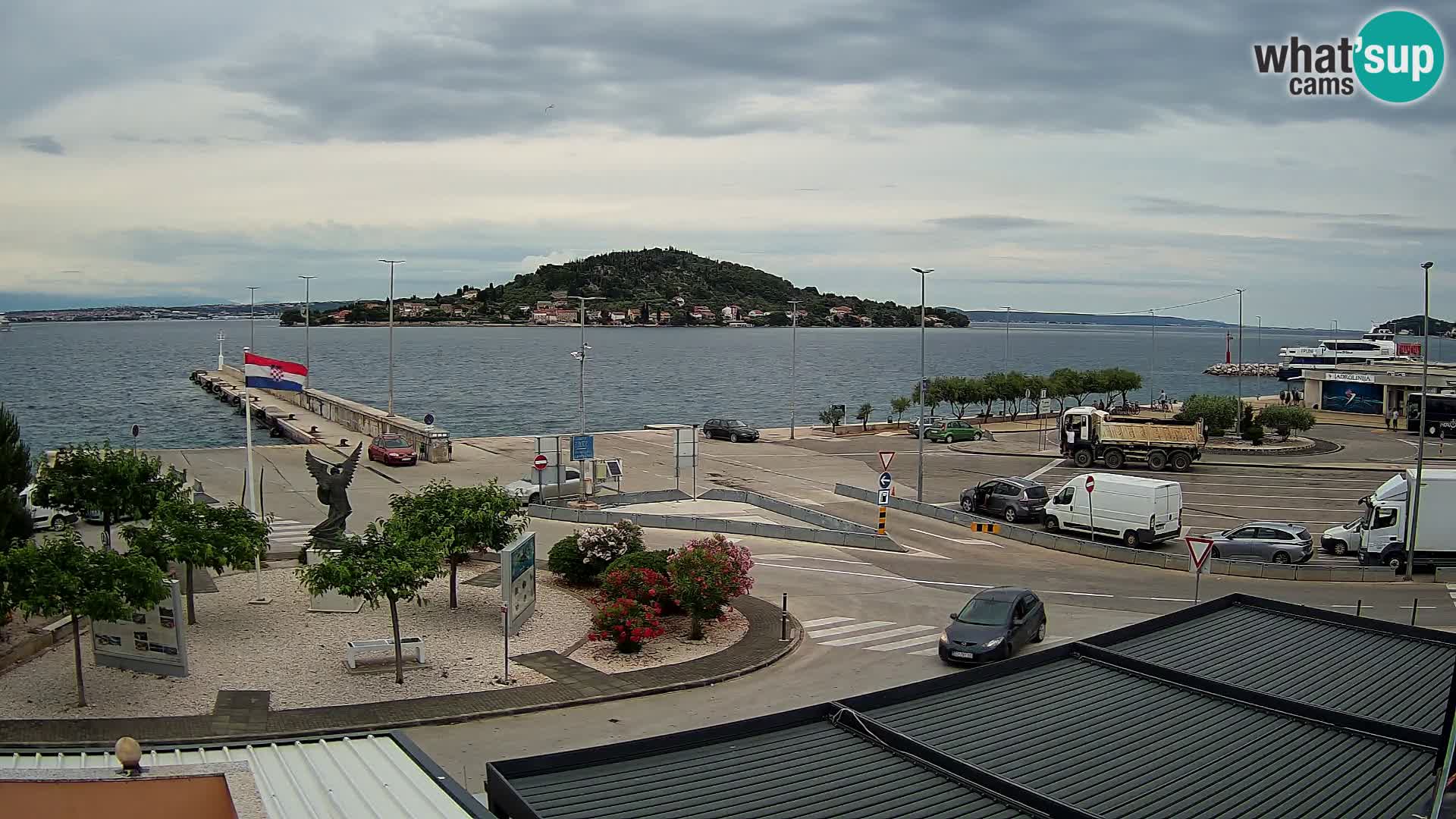Web cam UGLJAN – Ferry de Preko à Zadar