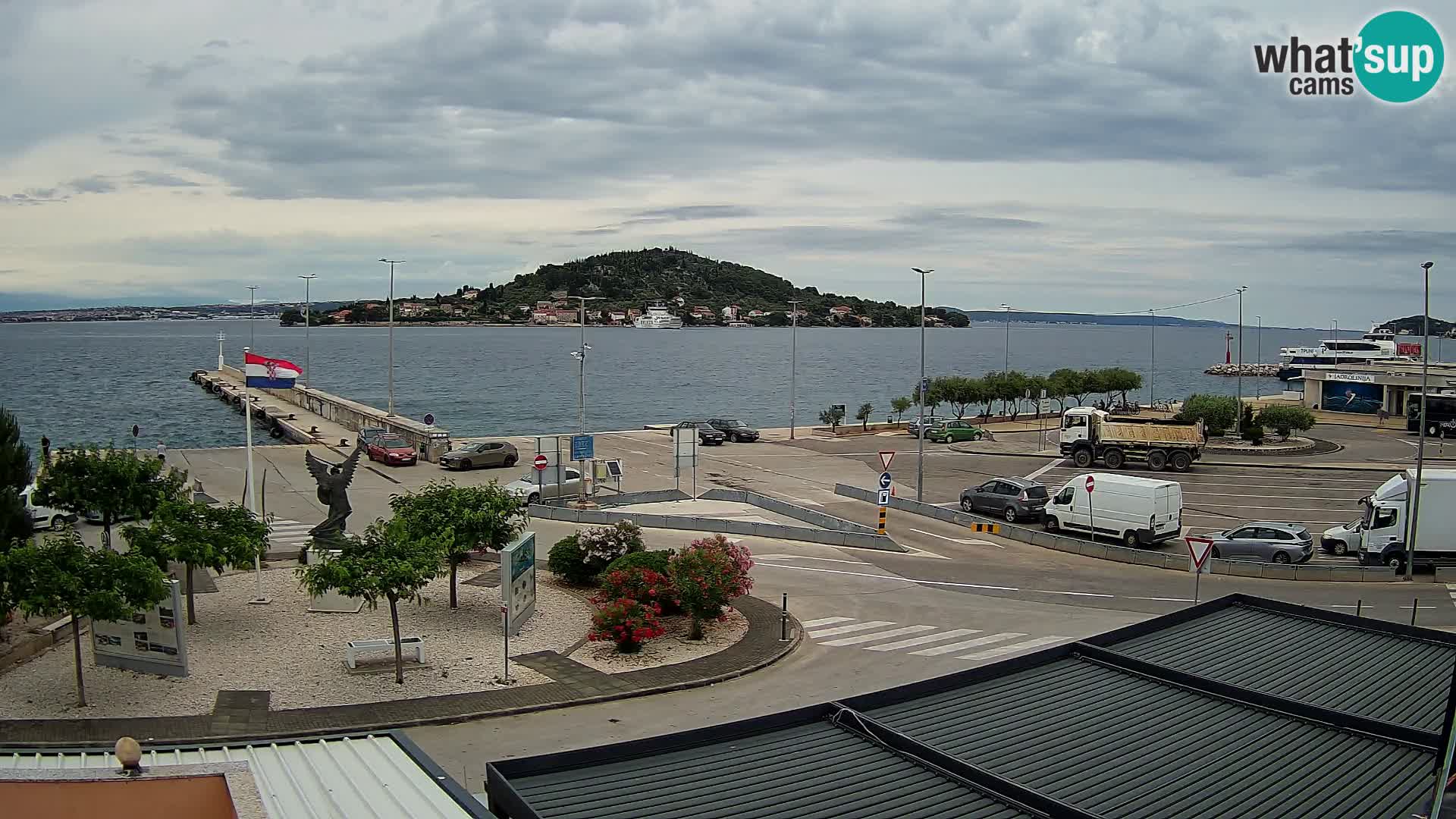Cámara web UGLJAN – Transportar de Preko a Zadar