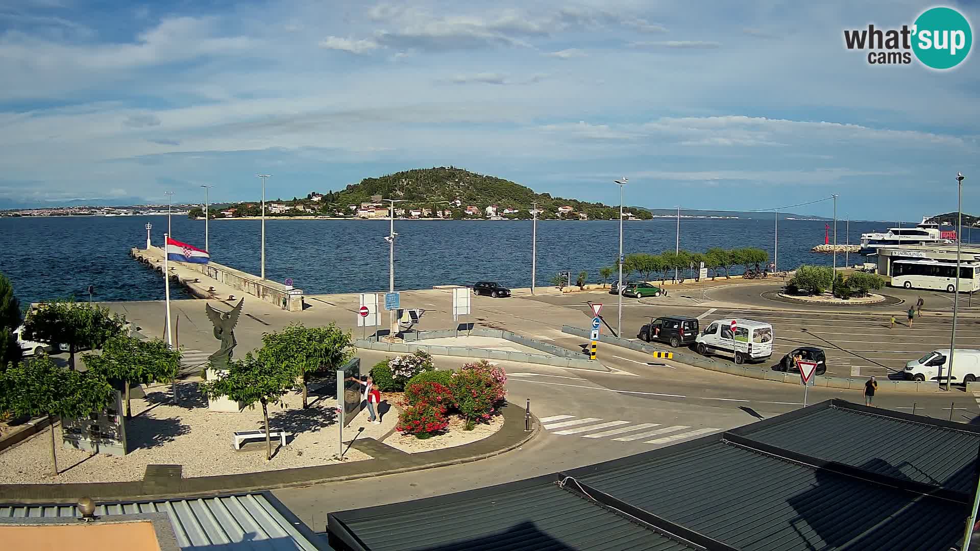 Web cam UGLJAN – Ferry de Preko à Zadar