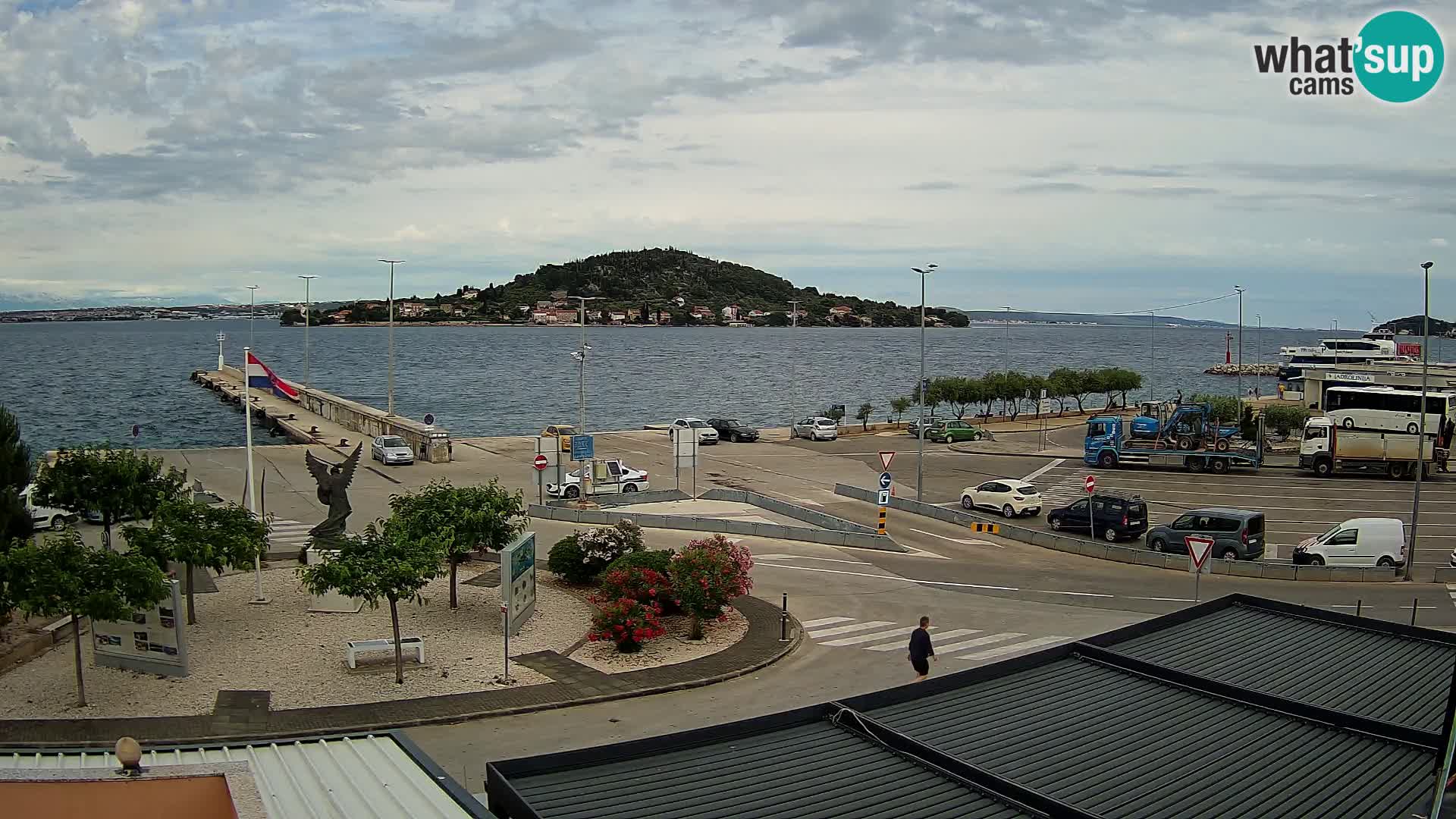 Web cam UGLJAN – Ferry de Preko à Zadar