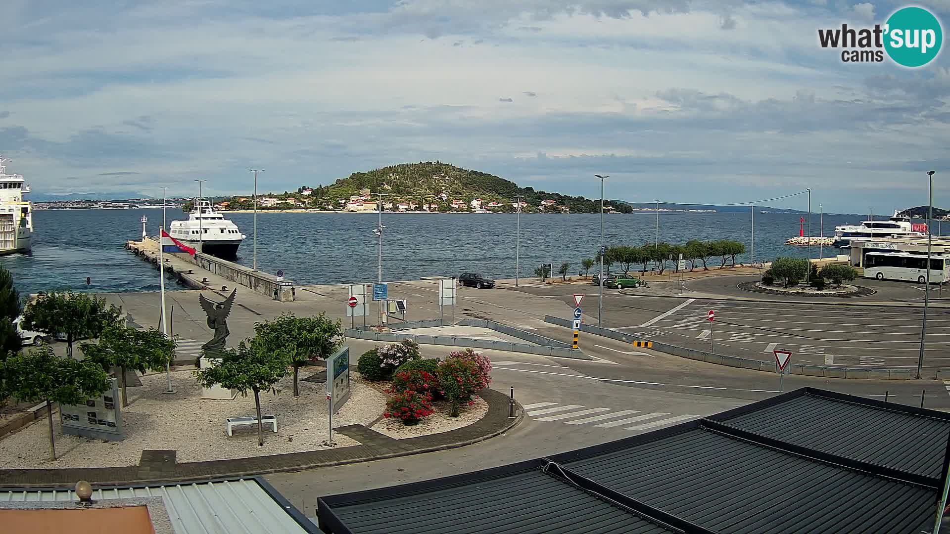 UGLJAN Webcam – Preko-Fähre nach Zadar