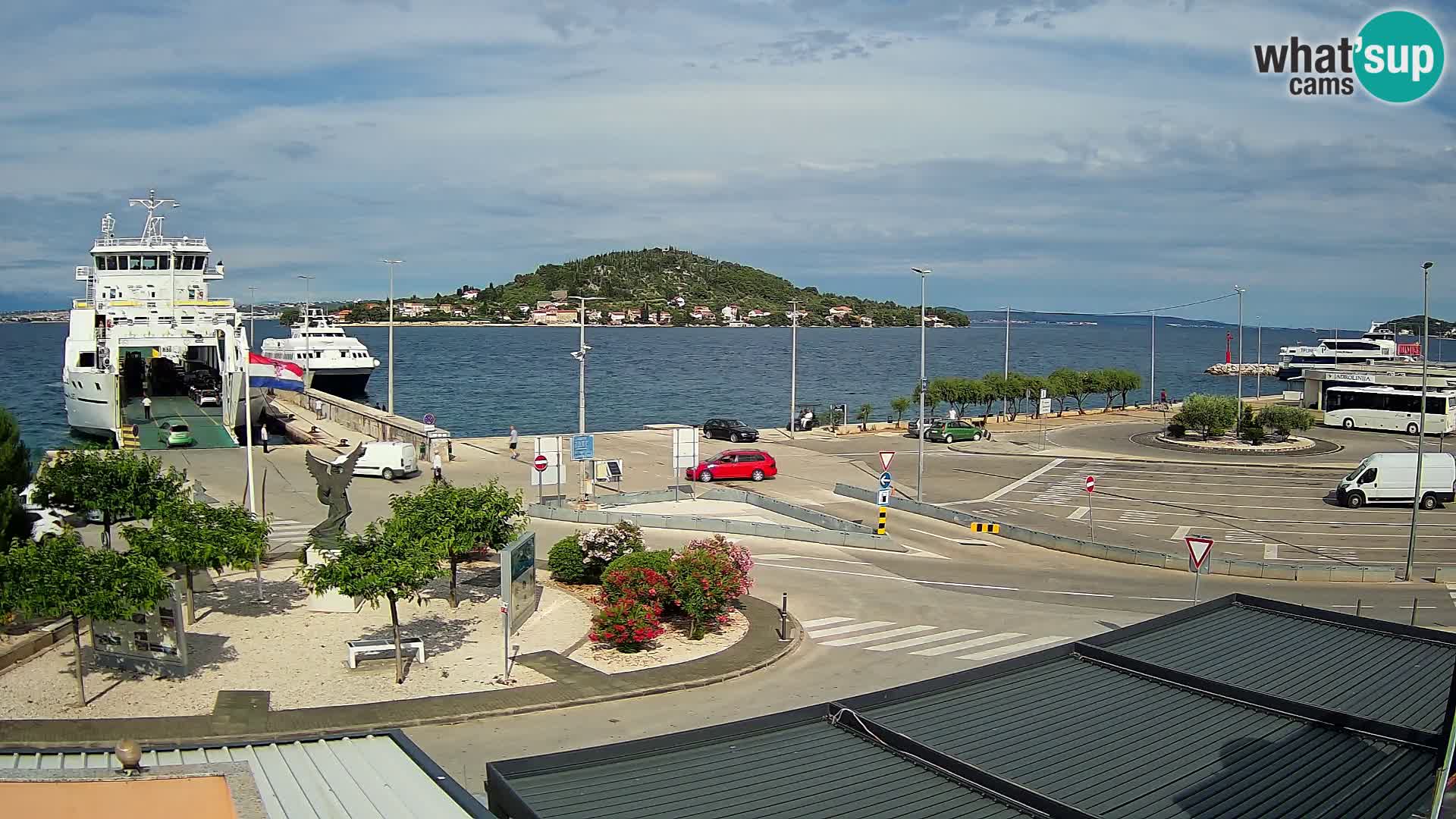UGLJAN Webcam – Preko-Fähre nach Zadar