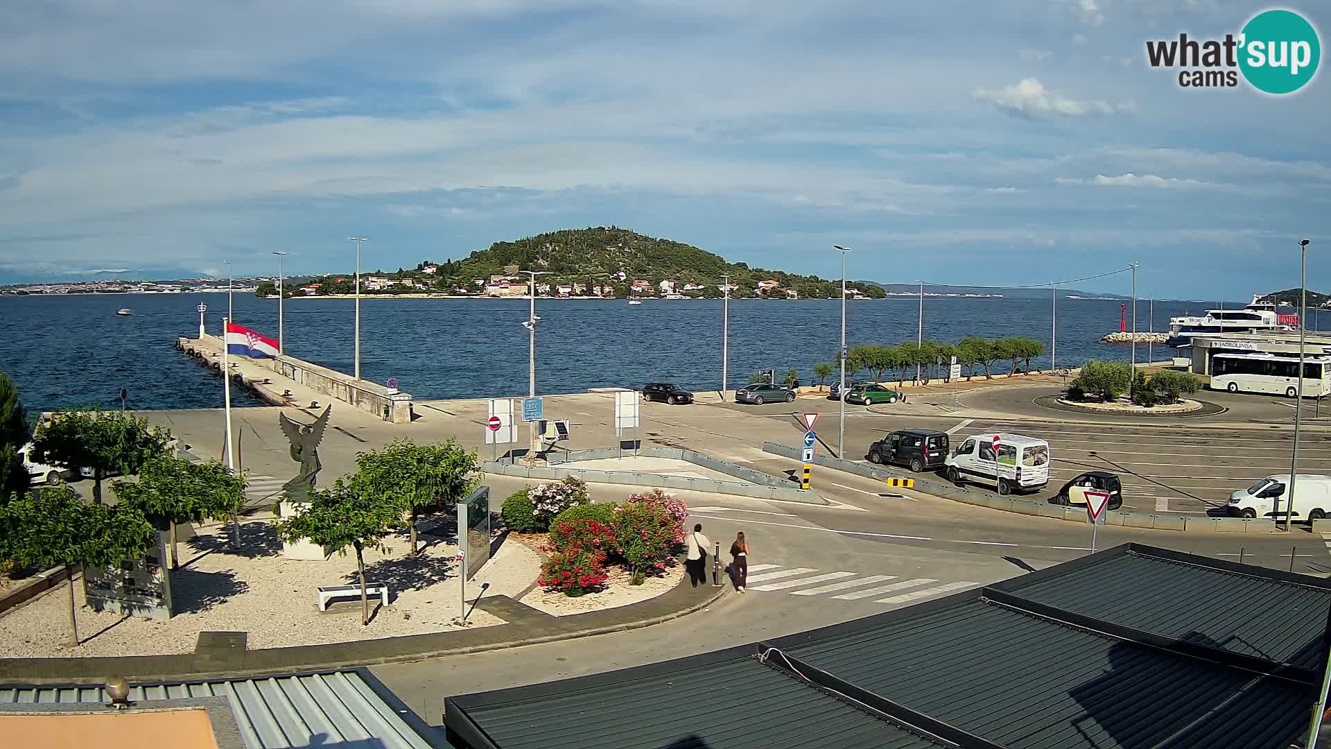 Web cam UGLJAN – Ferry de Preko à Zadar
