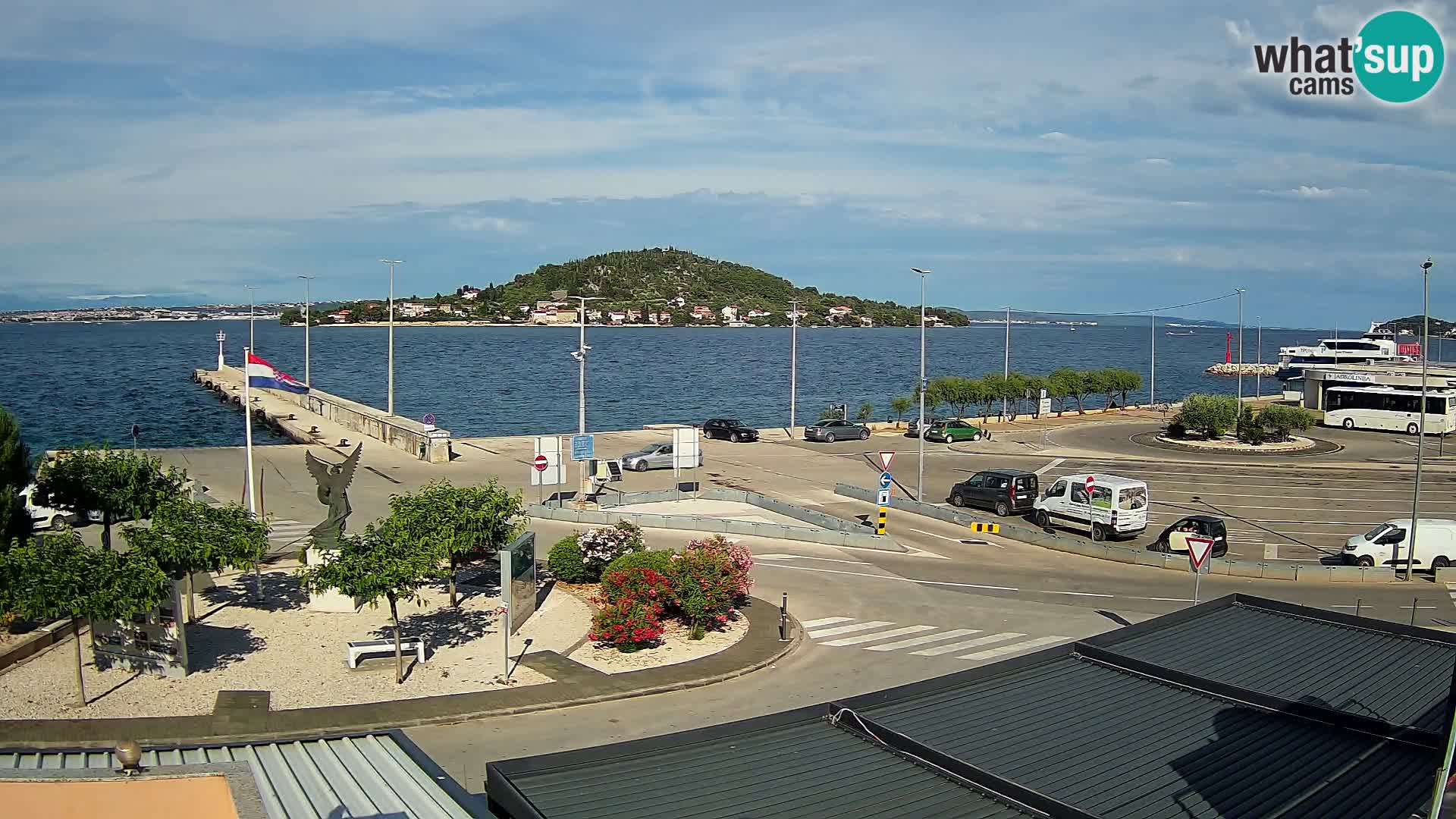 UGLJAN Webcam – Preko-Fähre nach Zadar