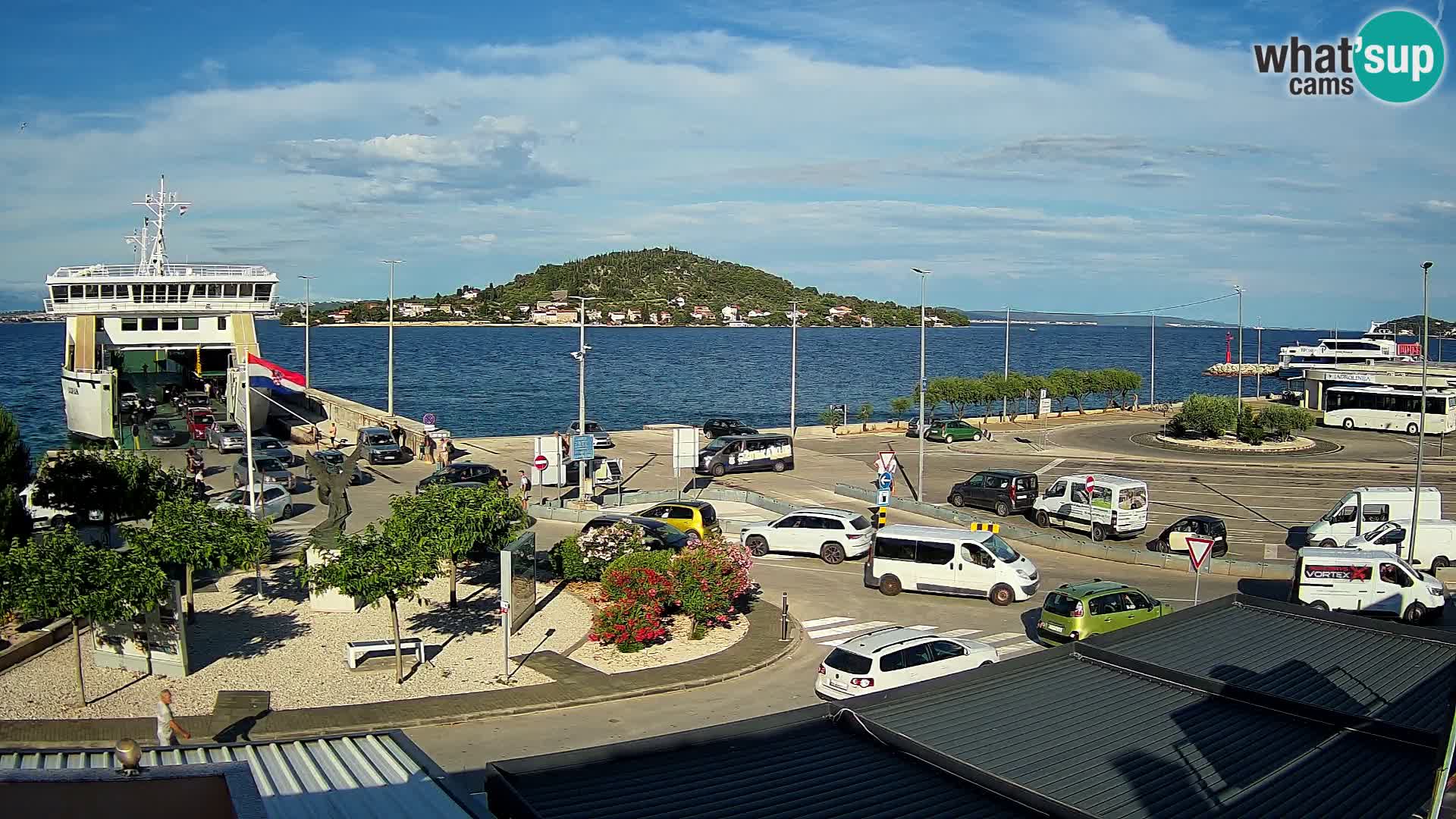 UGLJAN Webcam – Preko-Fähre nach Zadar