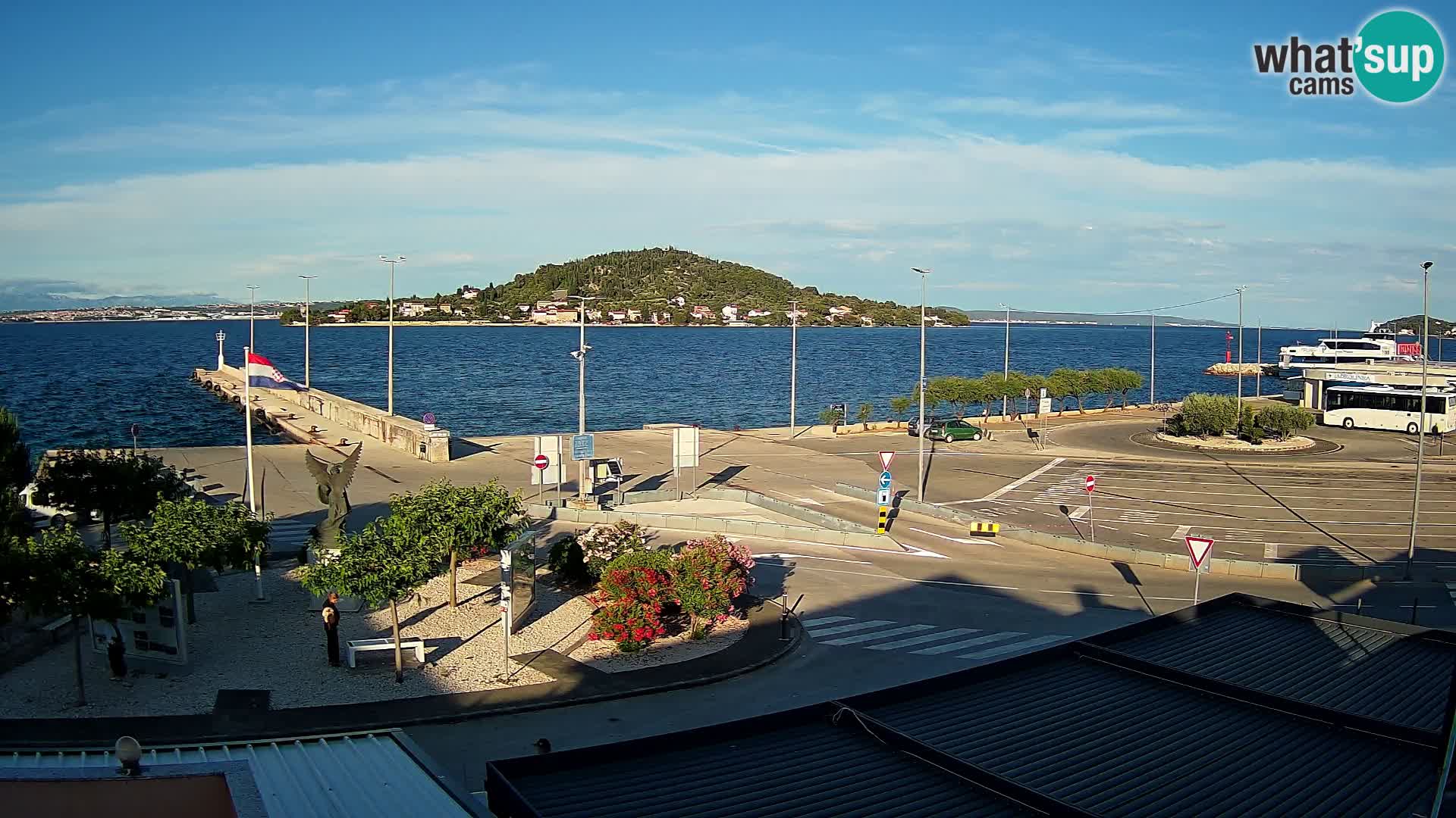 Web cam UGLJAN – Ferry de Preko à Zadar