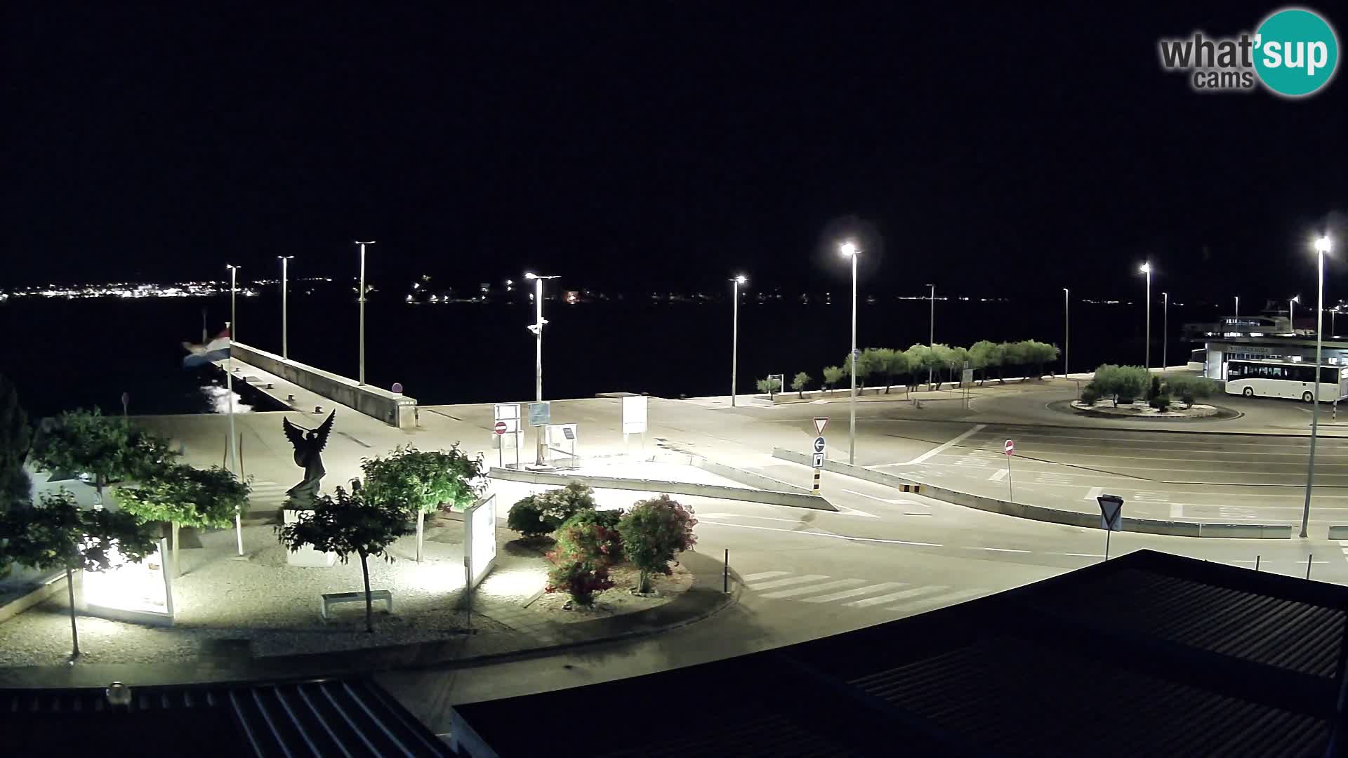 Spletna kamera Ugljan – trajekt Preko – Zadar