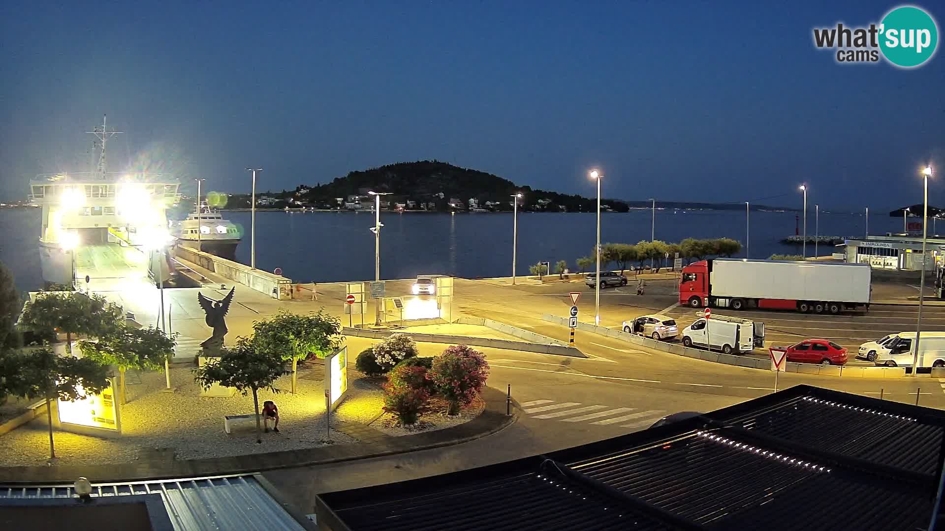 Web cam UGLJAN – Ferry de Preko à Zadar