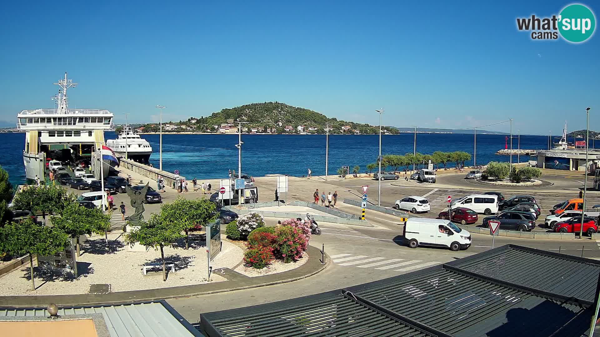UGLJAN Webcam – Preko-Fähre nach Zadar
