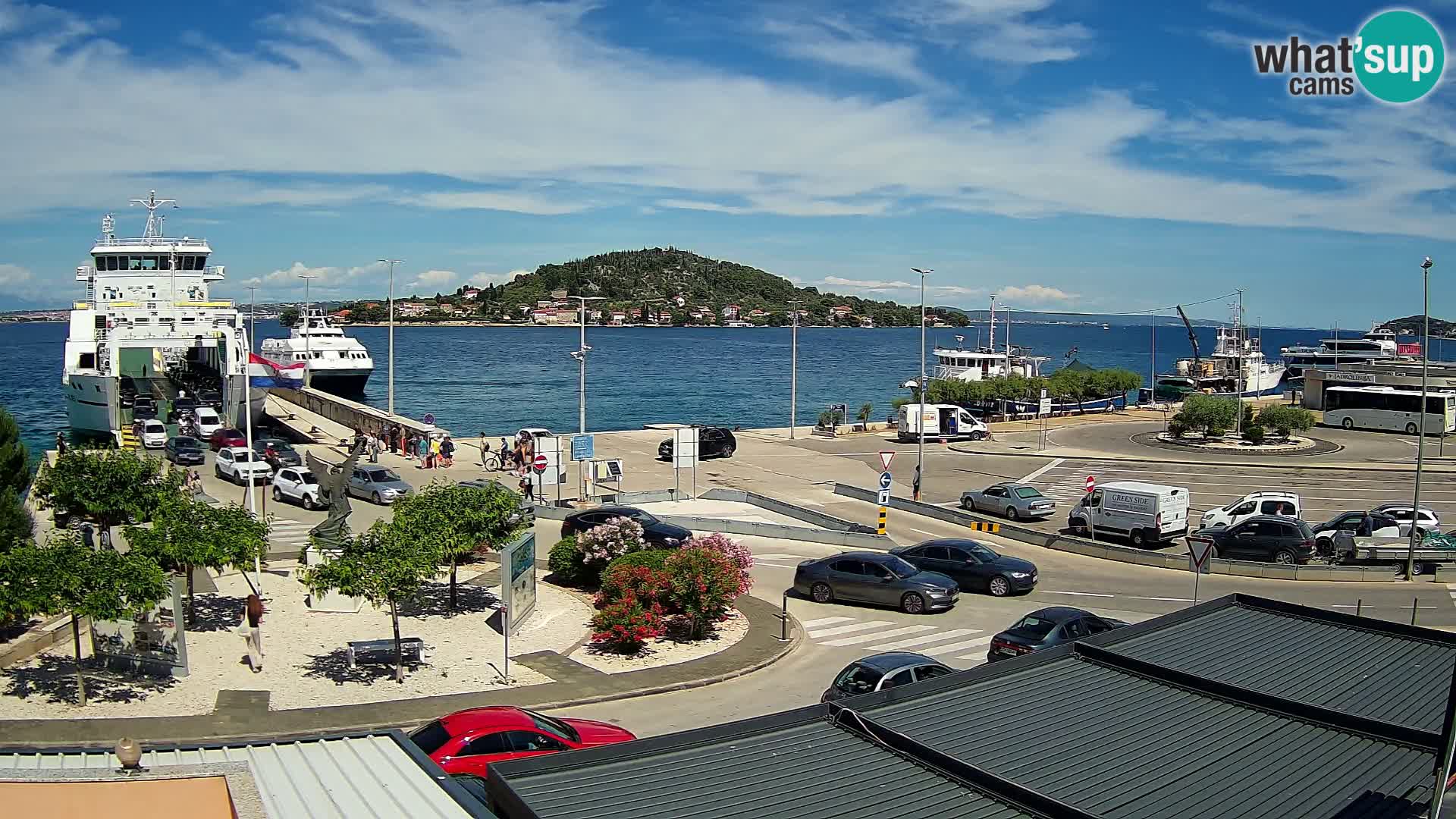UGLJAN Webcam – Preko-Fähre nach Zadar