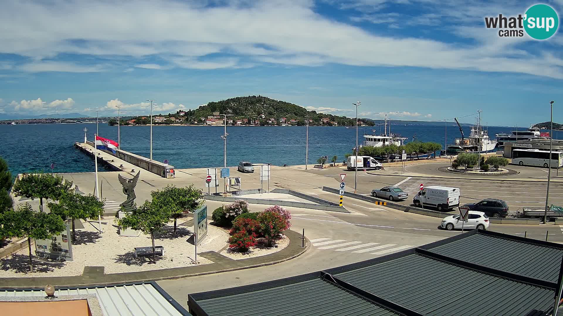 Web cam UGLJAN – Ferry de Preko à Zadar