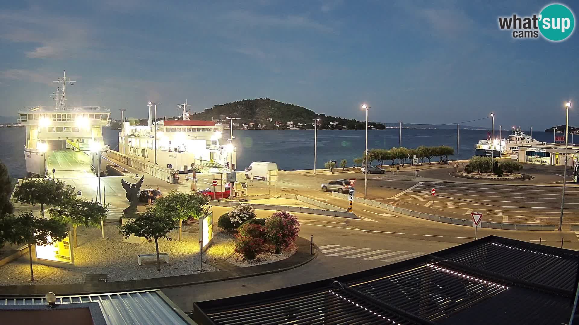 Webcam Ugliano – terminal traghetto da Preko a Zara